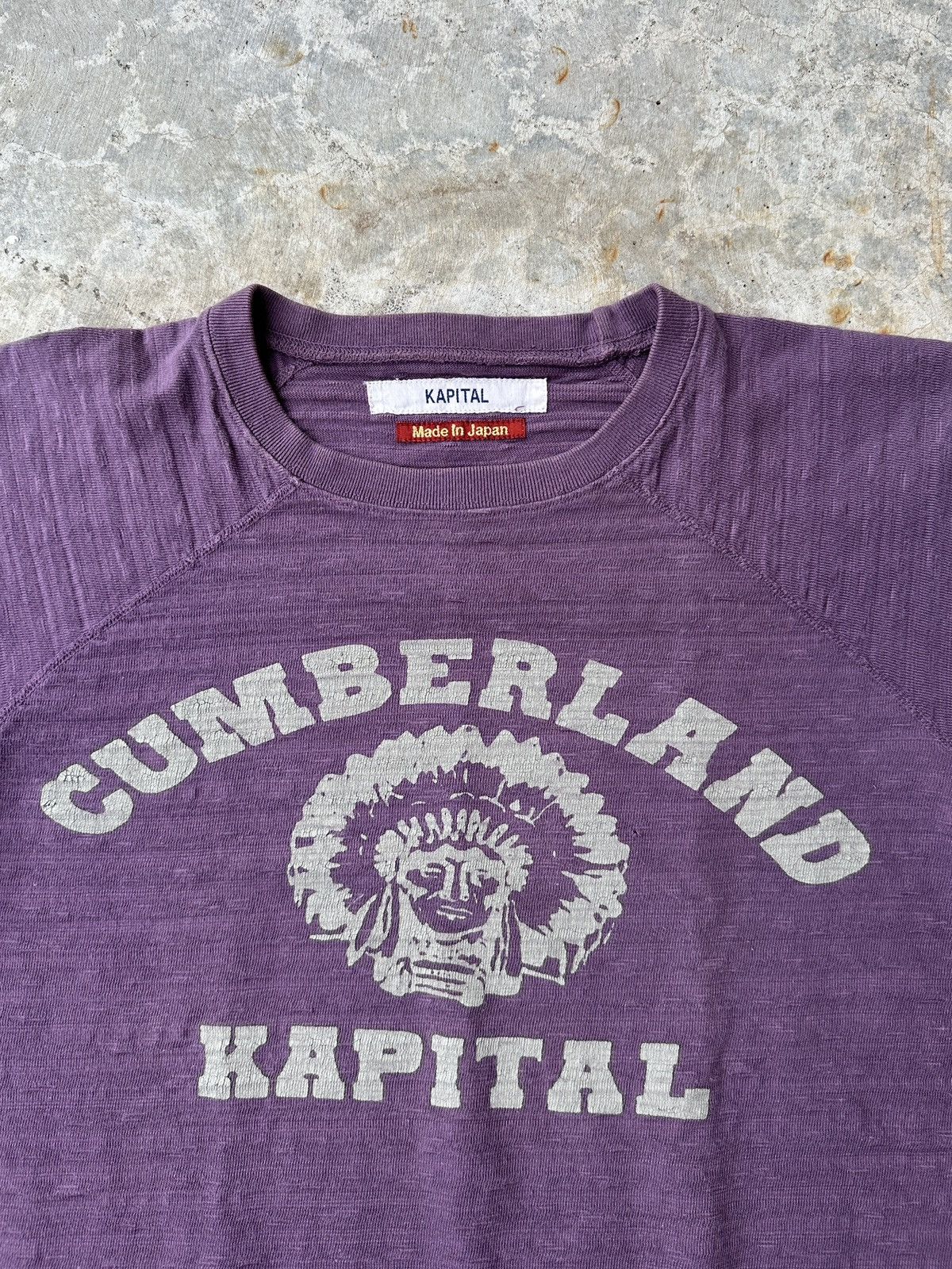 Kapital Kapital Chieftain Navajo Cumberland raglan tee sweatshirt Size US M / EU 48-50 / 2 - 4 Thumbnail