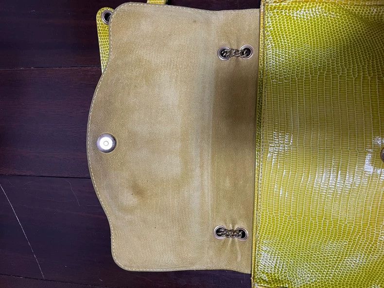 Vivienne Westwood Vivienne Westwood size os Lizard pattern yellow base red la Size ONE SIZE - 4 Thumbnail