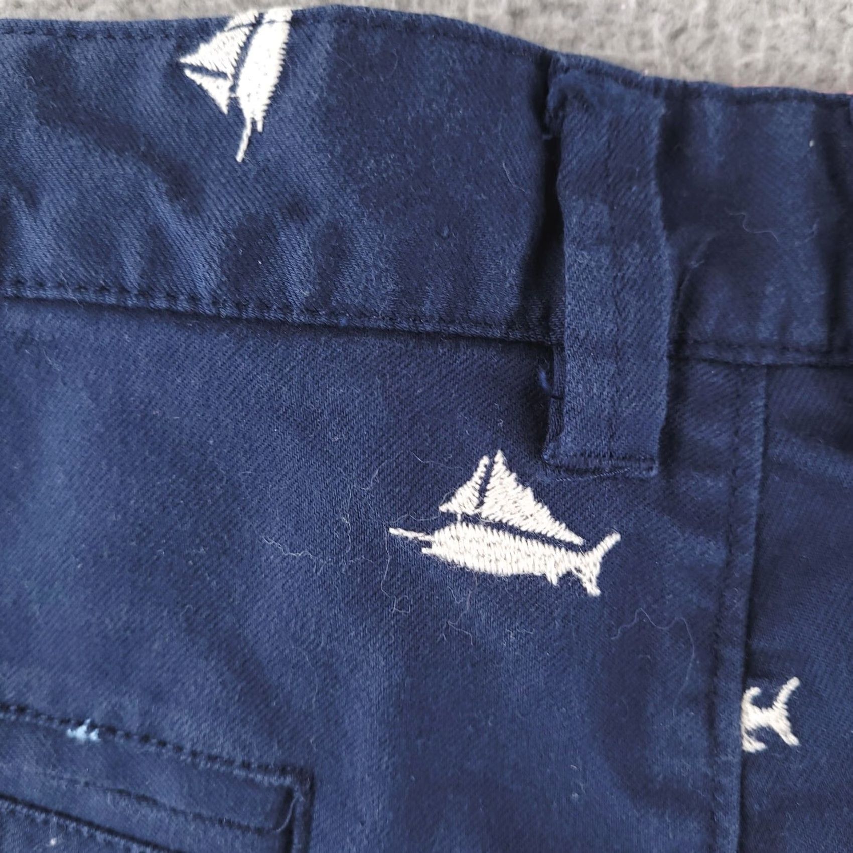 Vintage Columbia Shorts Mens 32 PFG Fishing Blue Chino Khaki Sailfish Cotton Fish Print Blue 32 Men Fish Chino Shorts Size US 32 / EU 48 - 3 Thumbnail