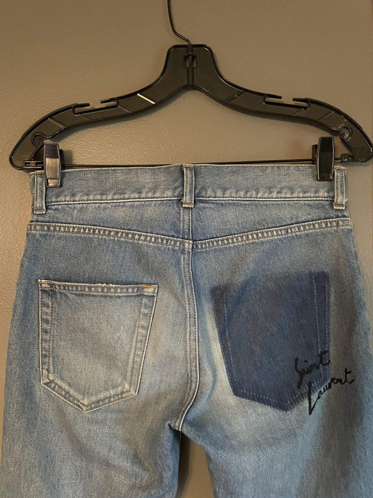 Saint Laurent Paris Saint Laurent Paris 2017 Denim Jeans Size US 26 / EU 42 - 3 Thumbnail