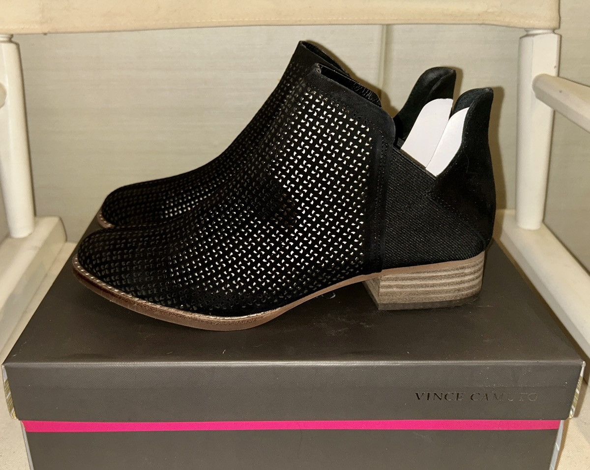 Vince Camuto Vince Camuto “Celena” Black Suede Ankle Boot Size 9 Size US 9 / IT 39 - 5 Thumbnail