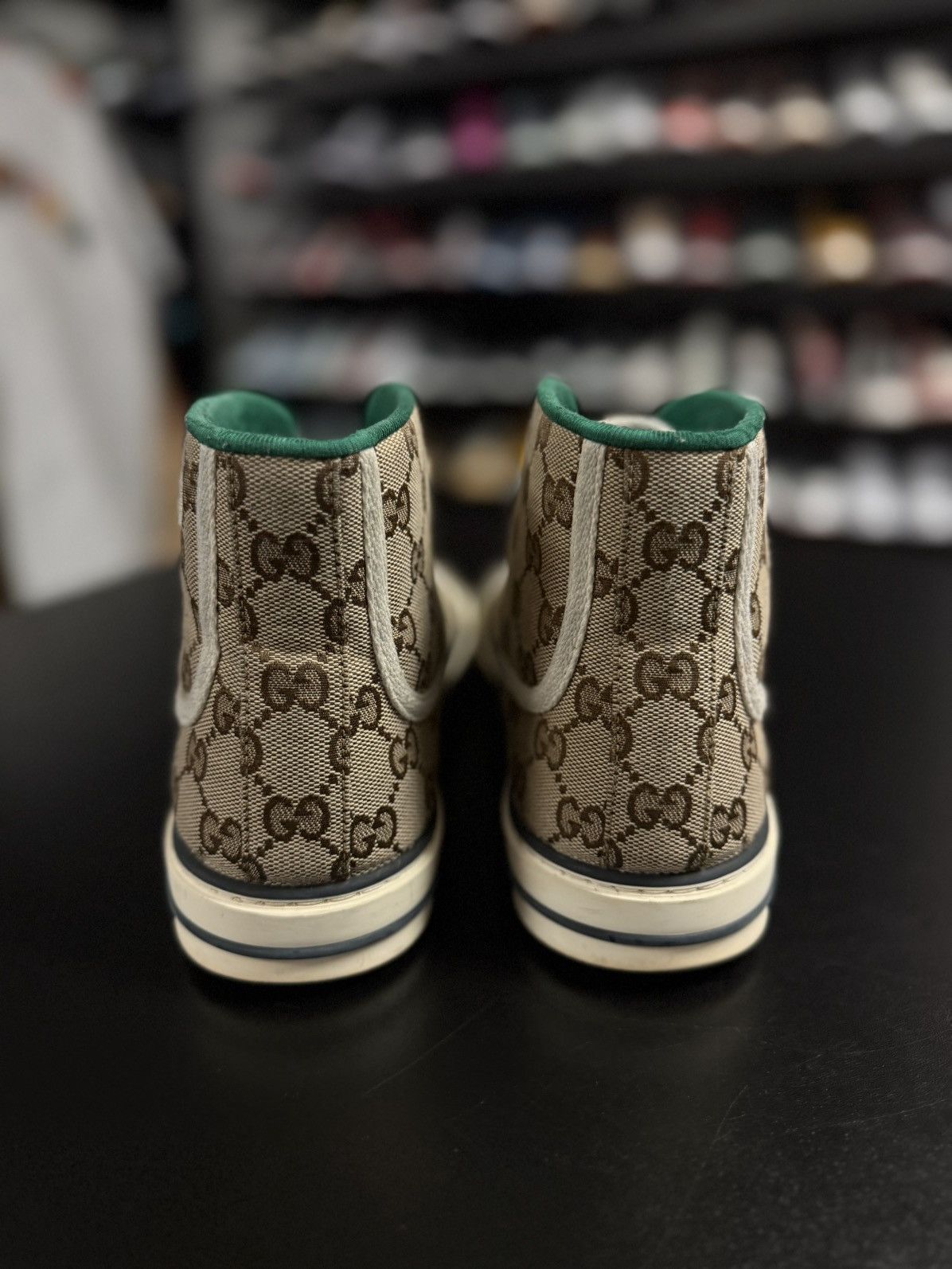 Gucci Gucci High Top 77 Tennis Sneakers Size 7.5G/8M Size US 8 / EU 41 - 9 Thumbnail