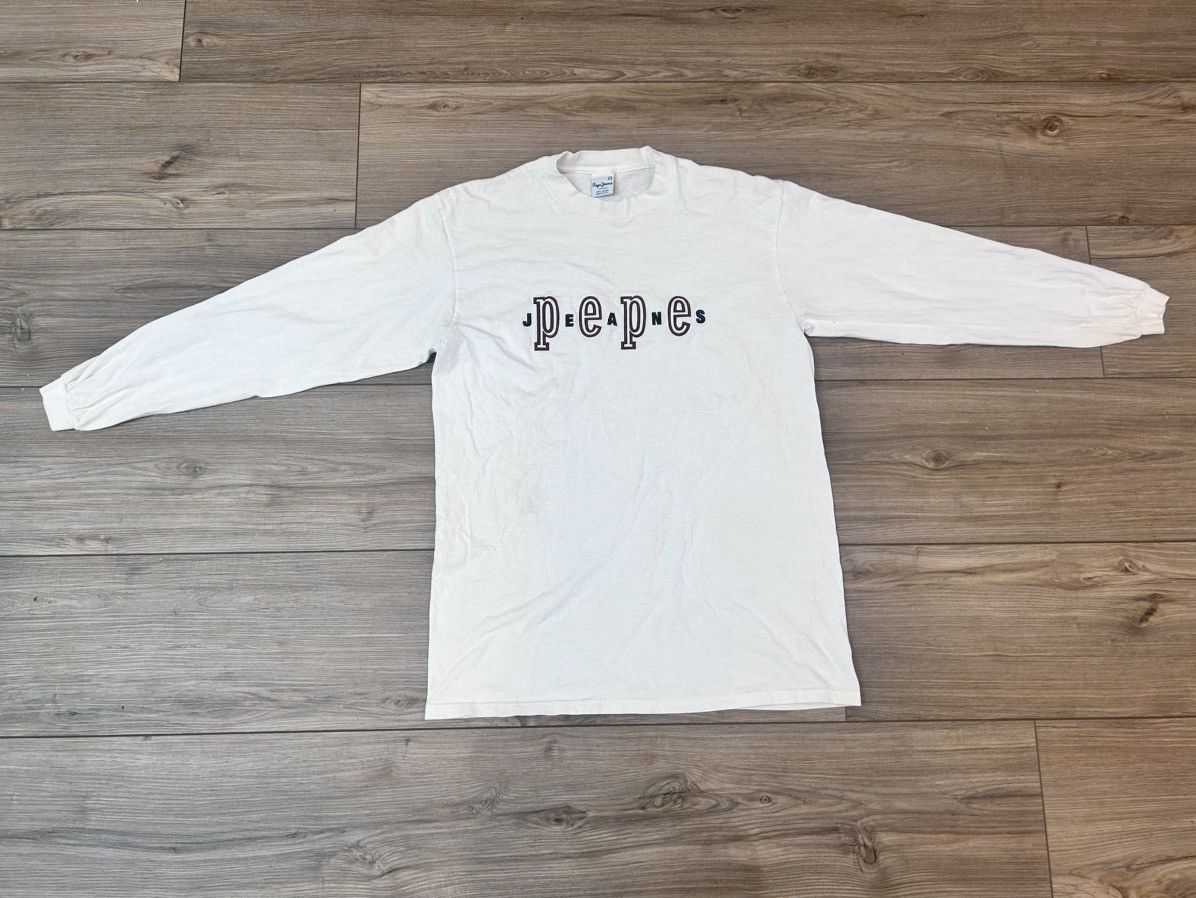 Pepe Jeans Vintage x Pepe Jeans Long Sleeve Size US XL / EU 56 / 4 - 1 Thumbnail