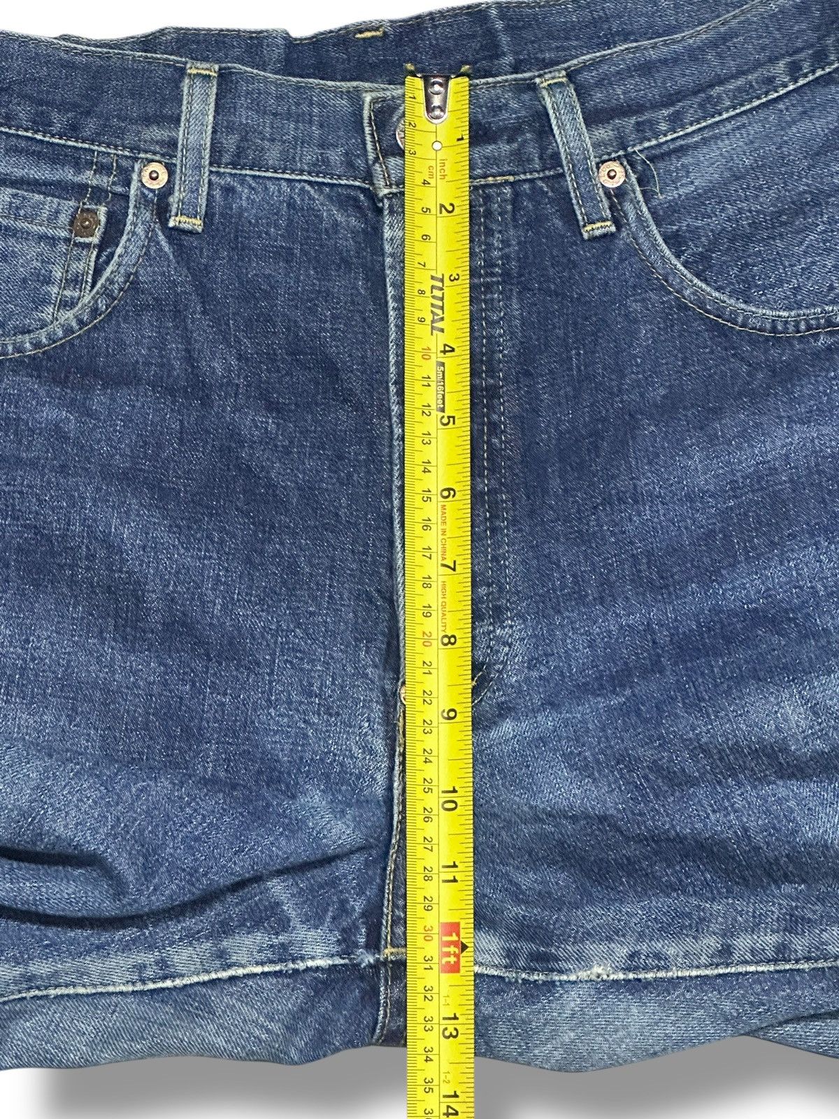 Levi's Levis Vintage Big E BuckleBack Rare Drop Selvedge Faded Size US 32 / EU 48 - 21 Thumbnail