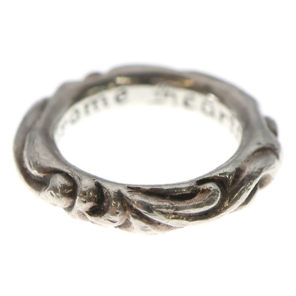 Chrome Hearts Chrome Hearts Scroll Band Ring Silver BCA351 Size ONE SIZE - 1 Thumbnail