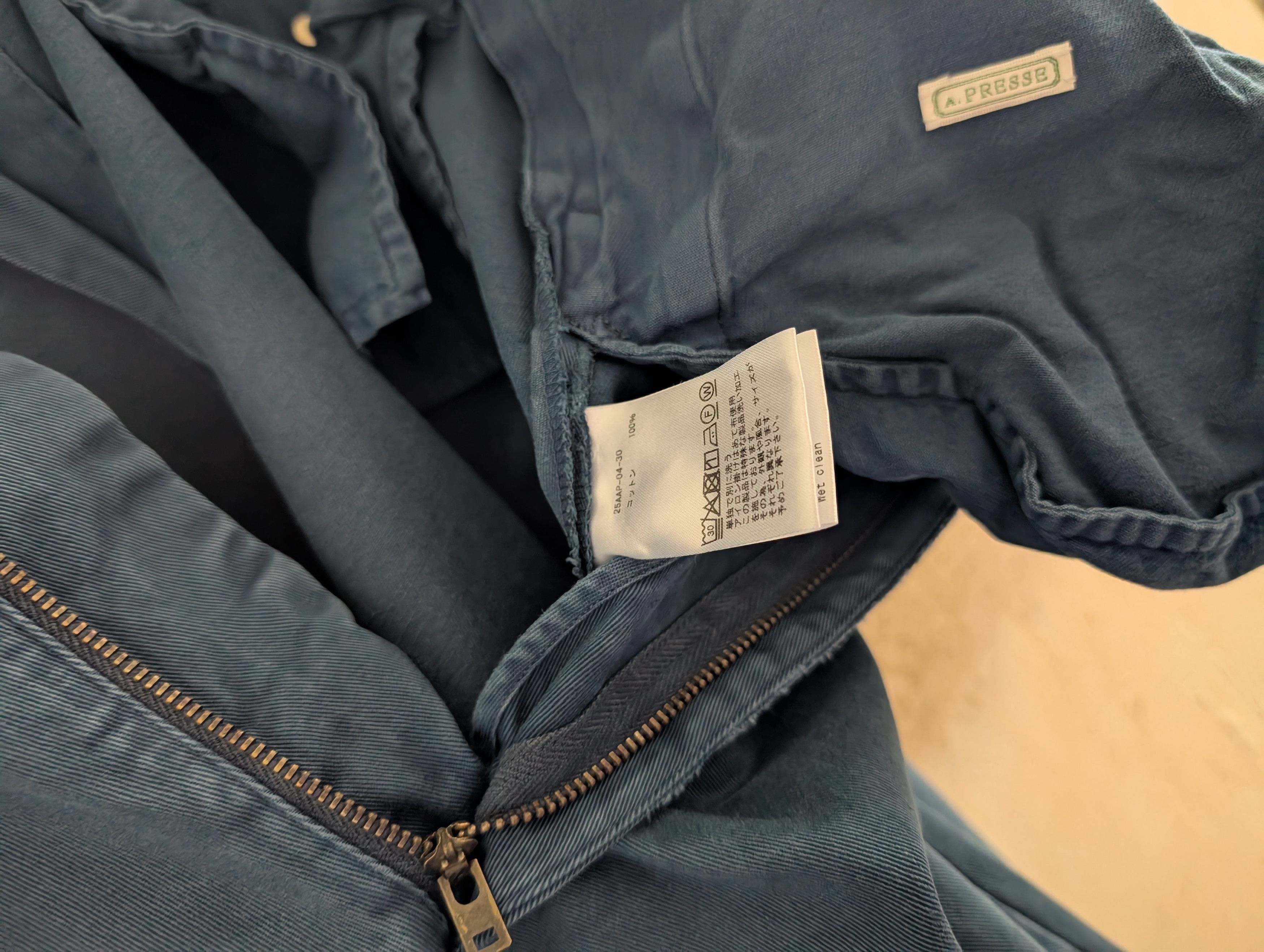 A.PRESSE Vintage Chino Trousers Size US 34 / EU 50 - 11 Thumbnail