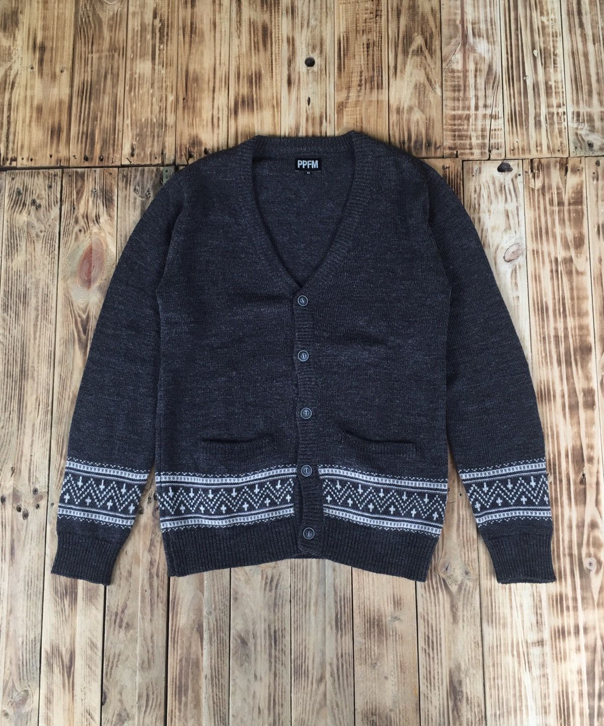 Comme des Garcons × PPFM × Yohji Yamamoto PPFM cardigan knitwear Size US M / EU 48-50 / 2 - 1 Thumbnail