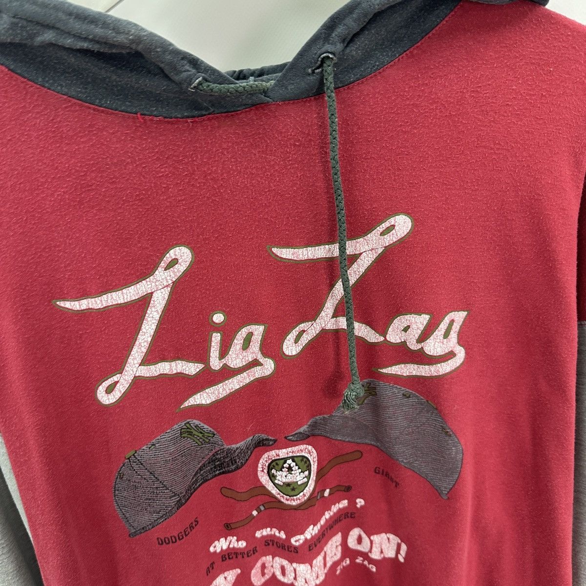 Vintage Vintage 90s Zig Zag Dodgers Giant Hey Come on longsleev y2k Size US XL / EU 56 / 4 - 6 Thumbnail