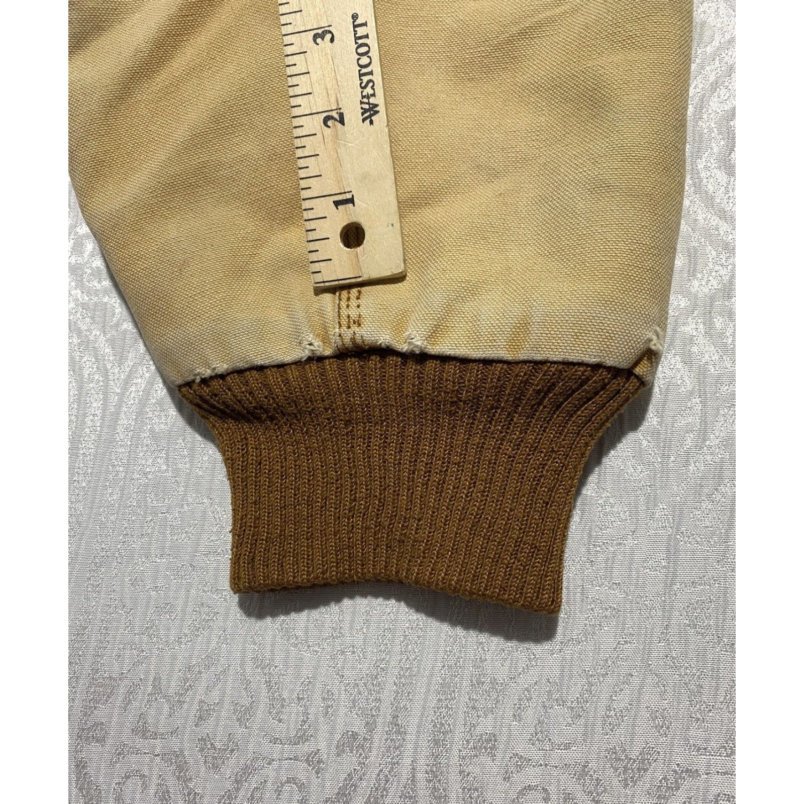 Walls Walls Jacket Mens 2XL Tan Blizzard Pruf Hooded Duck Canvas Insulated Workwear Size US XXL / EU 58 / 5 - 6 Thumbnail