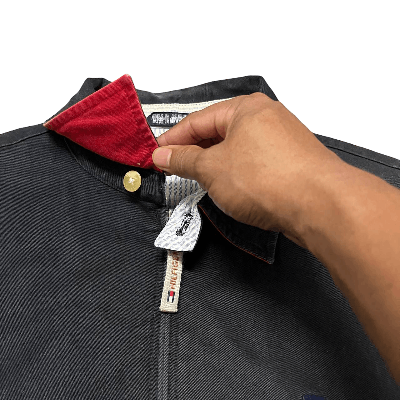 Tommy Hilfiger Vintage Tommy Hilfiger Cotton Chore Jacket Size US L / EU 52-54 / 3 - 5 Thumbnail
