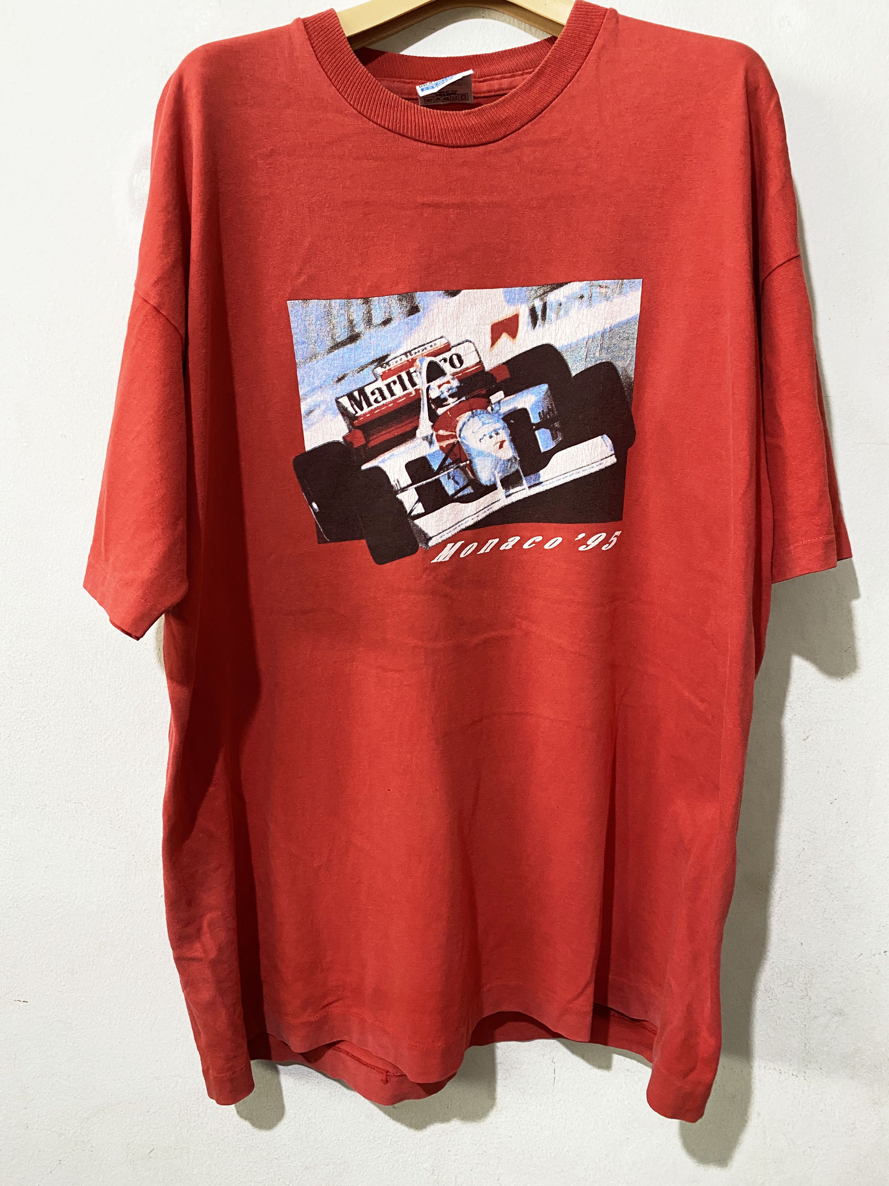 Marlboro × Vintage Vintage 90s Marlboro Racing Shirt Size US XL / EU 56 / 4 - 1 Thumbnail