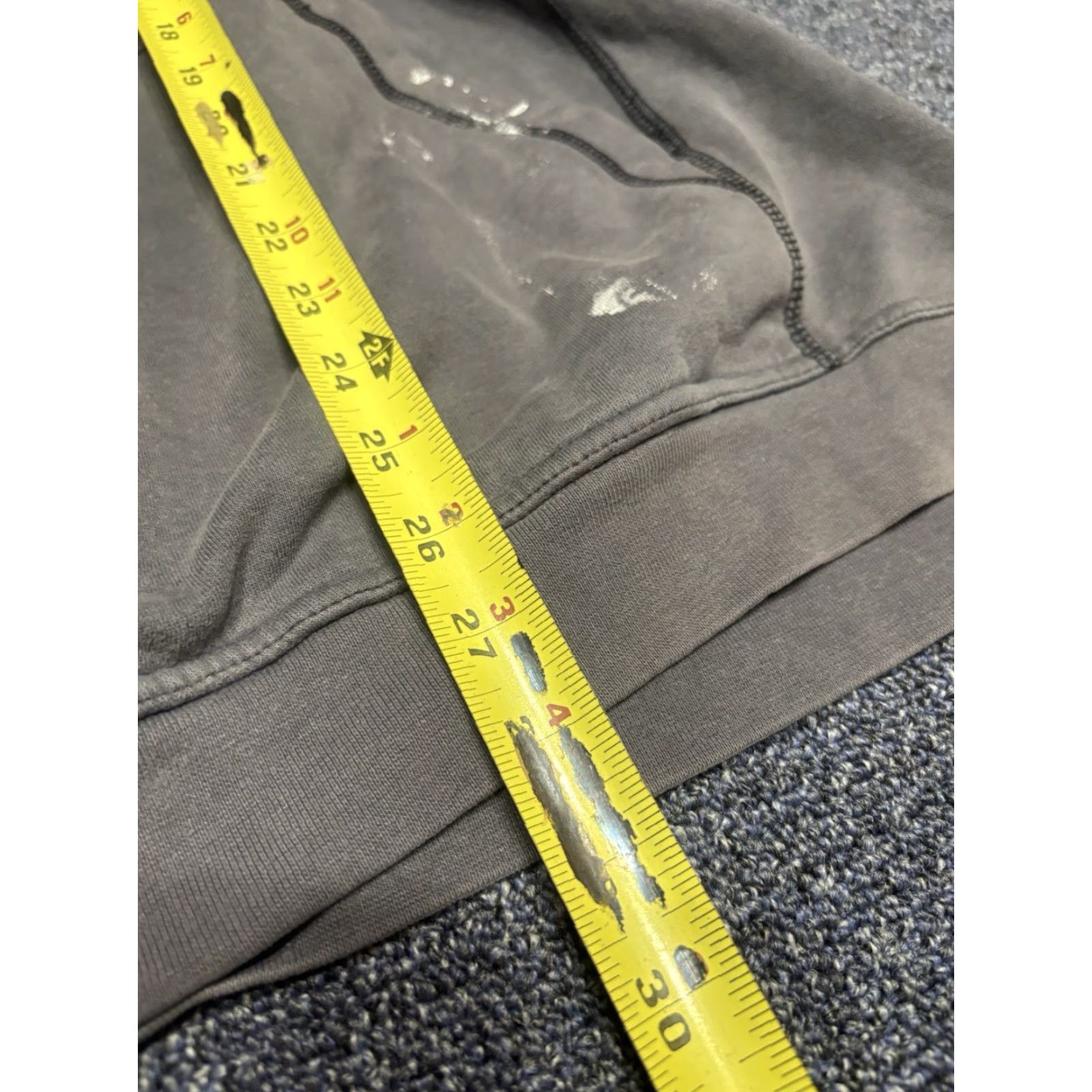 Russell Athletic VINTAGE Russell Athletic Hoodie Mens 2XL Gray Cotton Fleece Logo Embroidered Pullover Sweatshirt Size US XXL / EU 58 / 5 - 4 Thumbnail