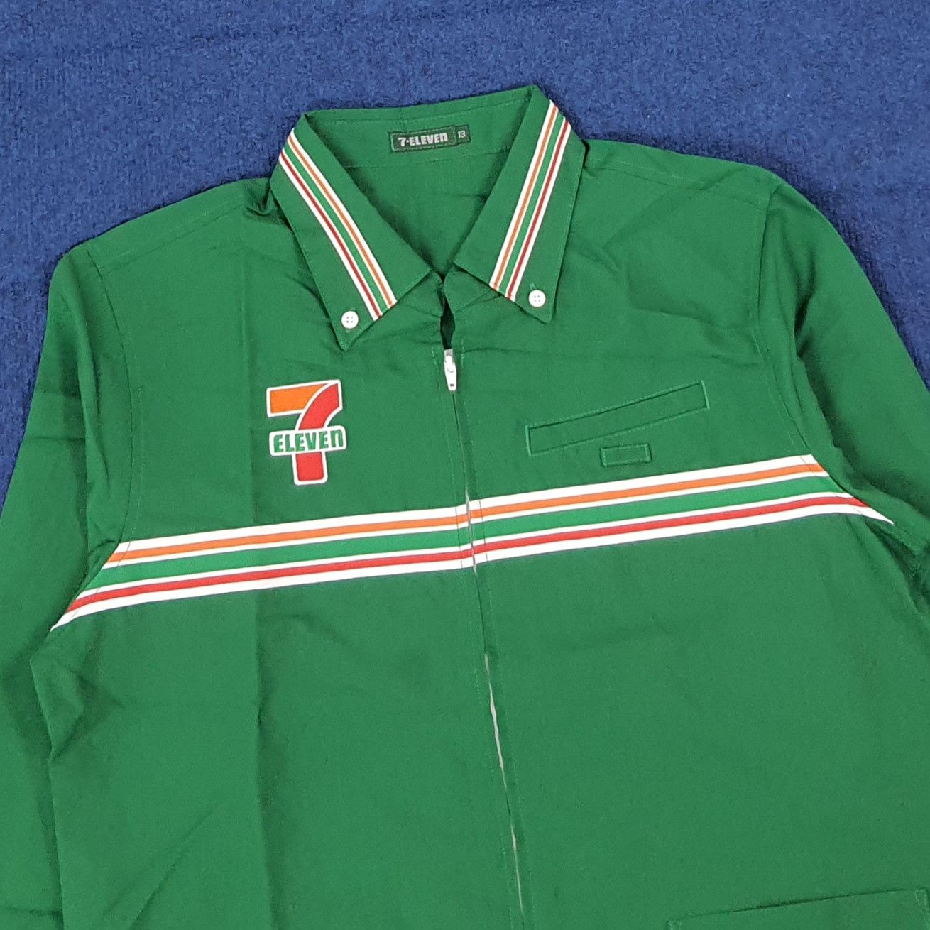Japanese Brand Vintage 7 Eleven Japan Staff Uniform Jacket C276N4 Size US M / EU 48-50 / 2 - 4 Thumbnail