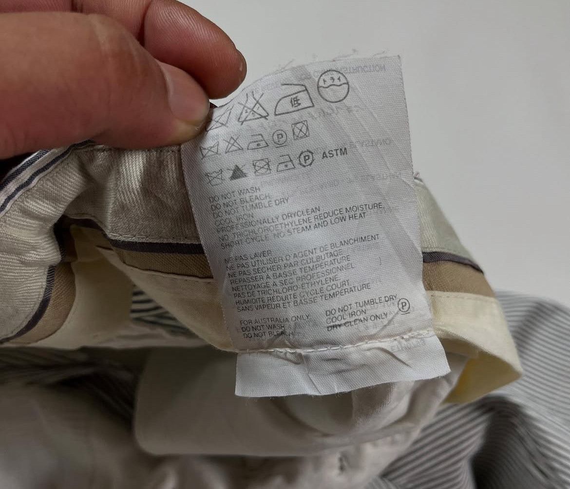 Helmut Lang 2000s Helmut Lang Tailored Hickory Stripe Short Pants Size US 29 - 8 Thumbnail