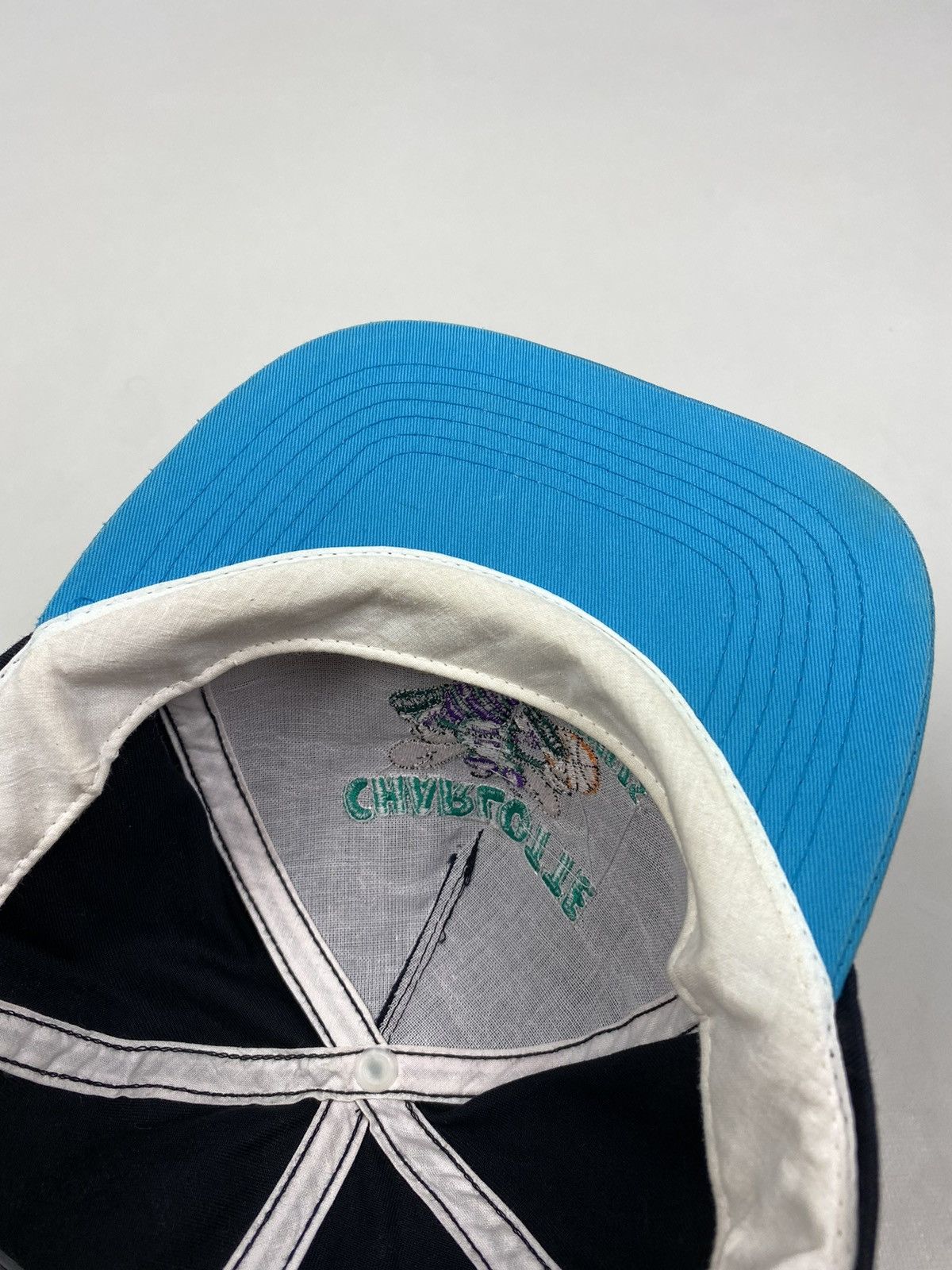 NBA 1990s Vintage Charlotte Hornets Cap Hat Size ONE SIZE - 6 Thumbnail