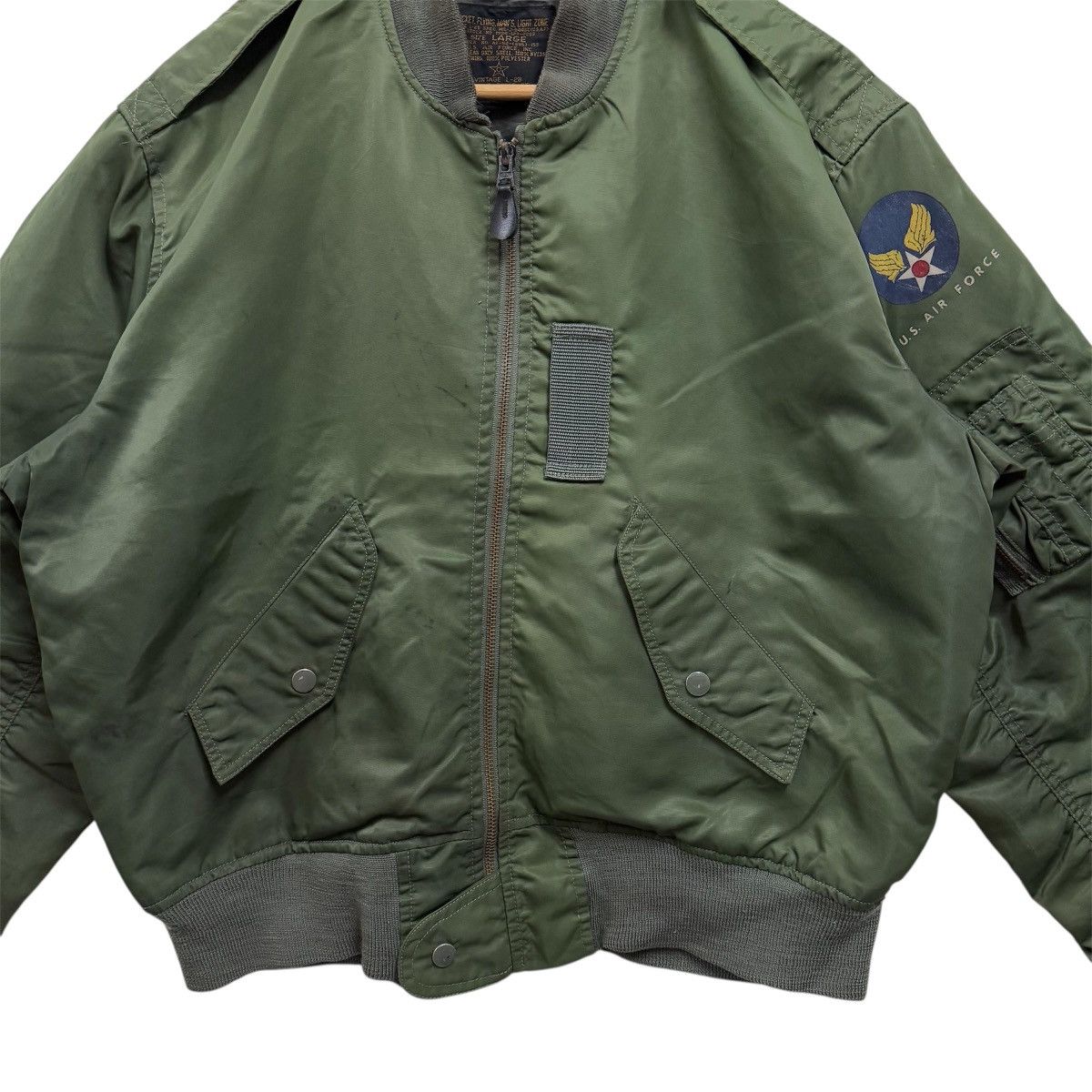 Buzz Rickson's Vintage L-2B Flying Jacket Bomber Size US L / EU 52-54 / 3 - 3 Thumbnail