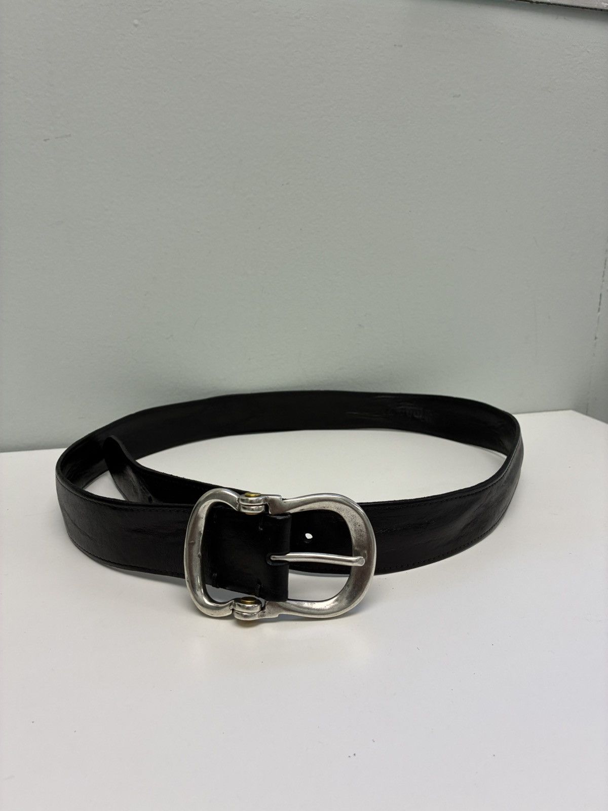 John Varvatos Fibel Antique Nickel Finish Belt guitar hinge 32 Size 32 - 3 Thumbnail