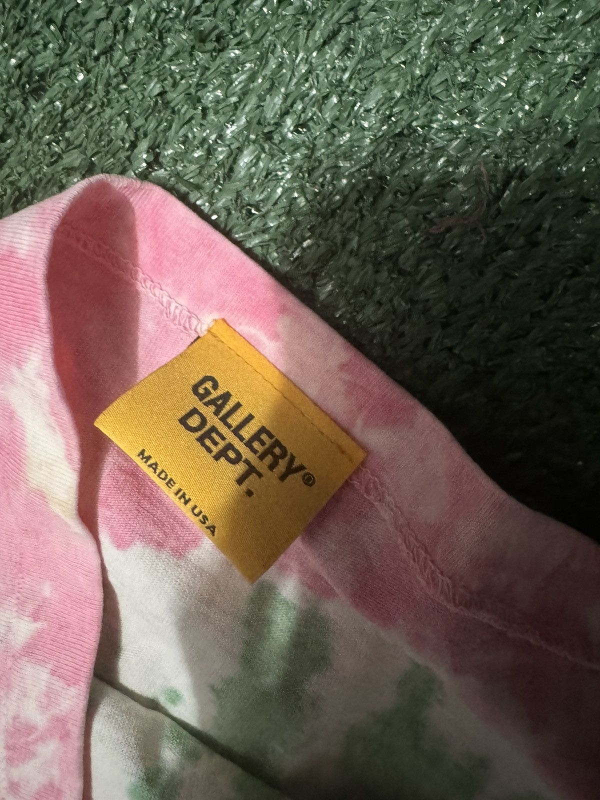 Gallery Dept. Gallery Dept. Tie Dye Overall Graphic Logo Tee Size US XXL / EU 58 / 5 - 5 Thumbnail