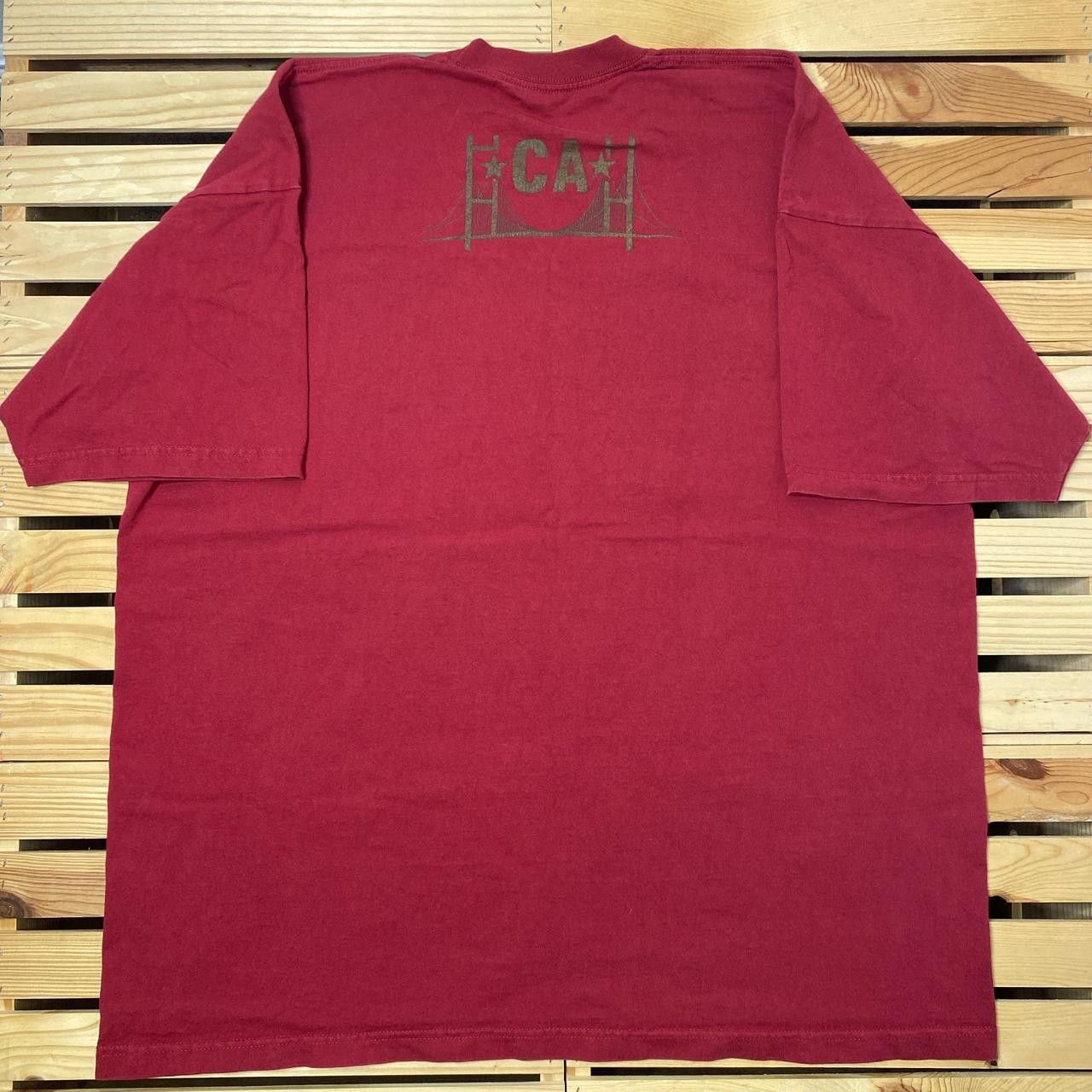 Other Vintage NFL San Francisco 49ers Burgundy Tee Size 3XL Size US XXL / EU 58 / 5 - 2 Thumbnail