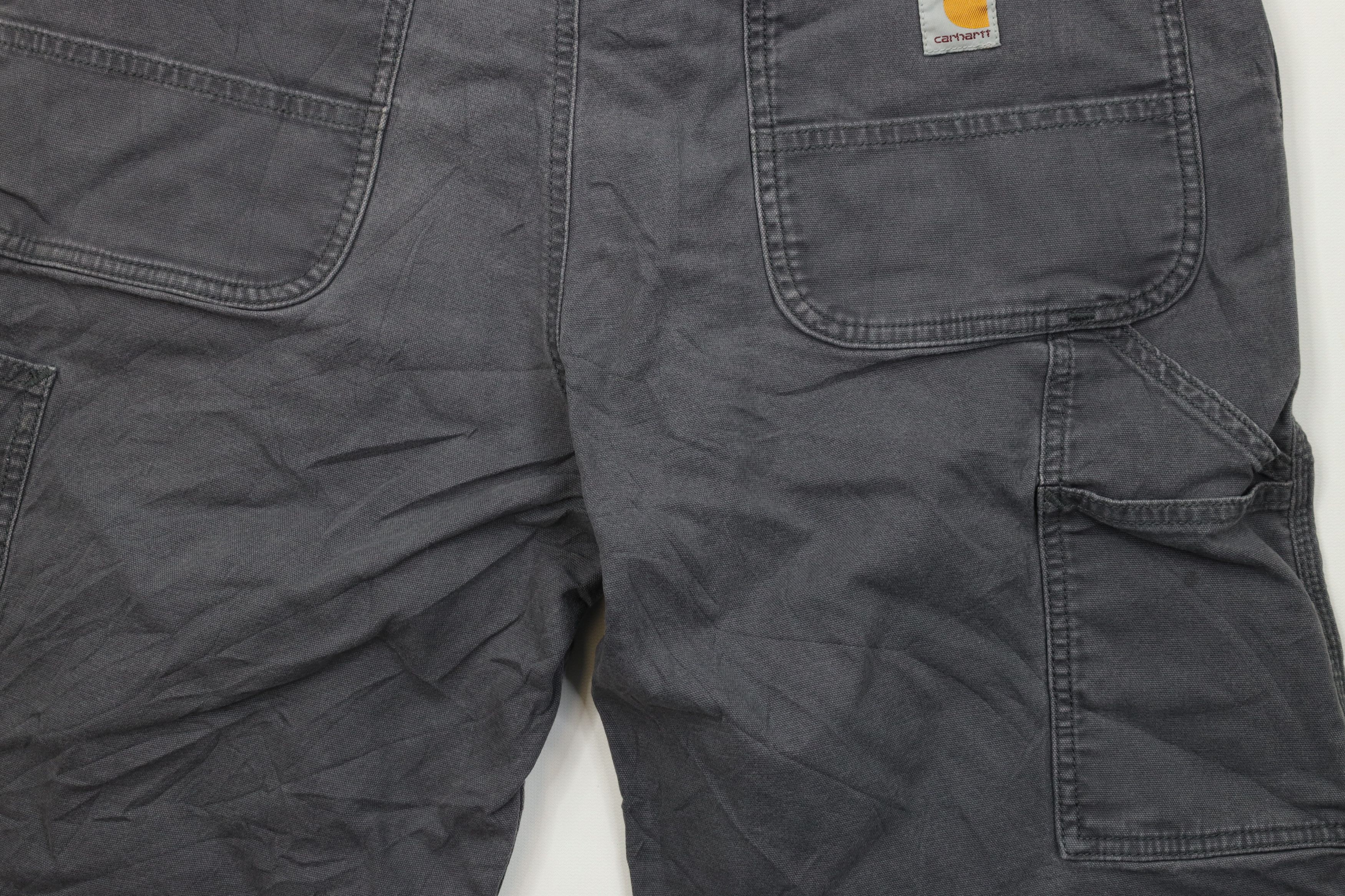 Carhartt Vintage Carhartt Spell Relaxed Fit Canvas Dungaree Shorts Size US 36 / EU 52 - 11 Thumbnail