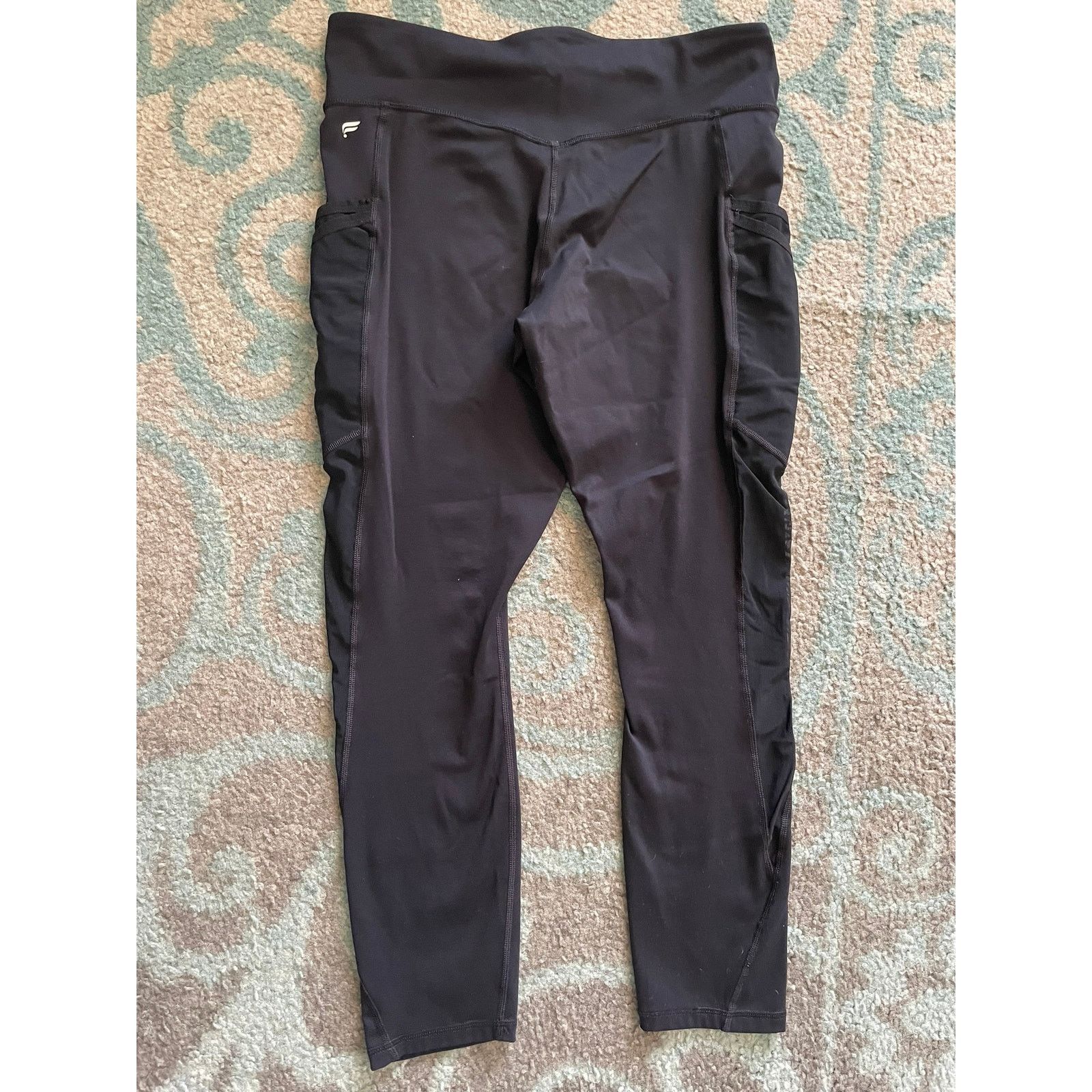 Fabletics Fabletics Black Leggings with Pocket Capri Women's L Size 32" / US 10 / IT 46 - 3 Thumbnail