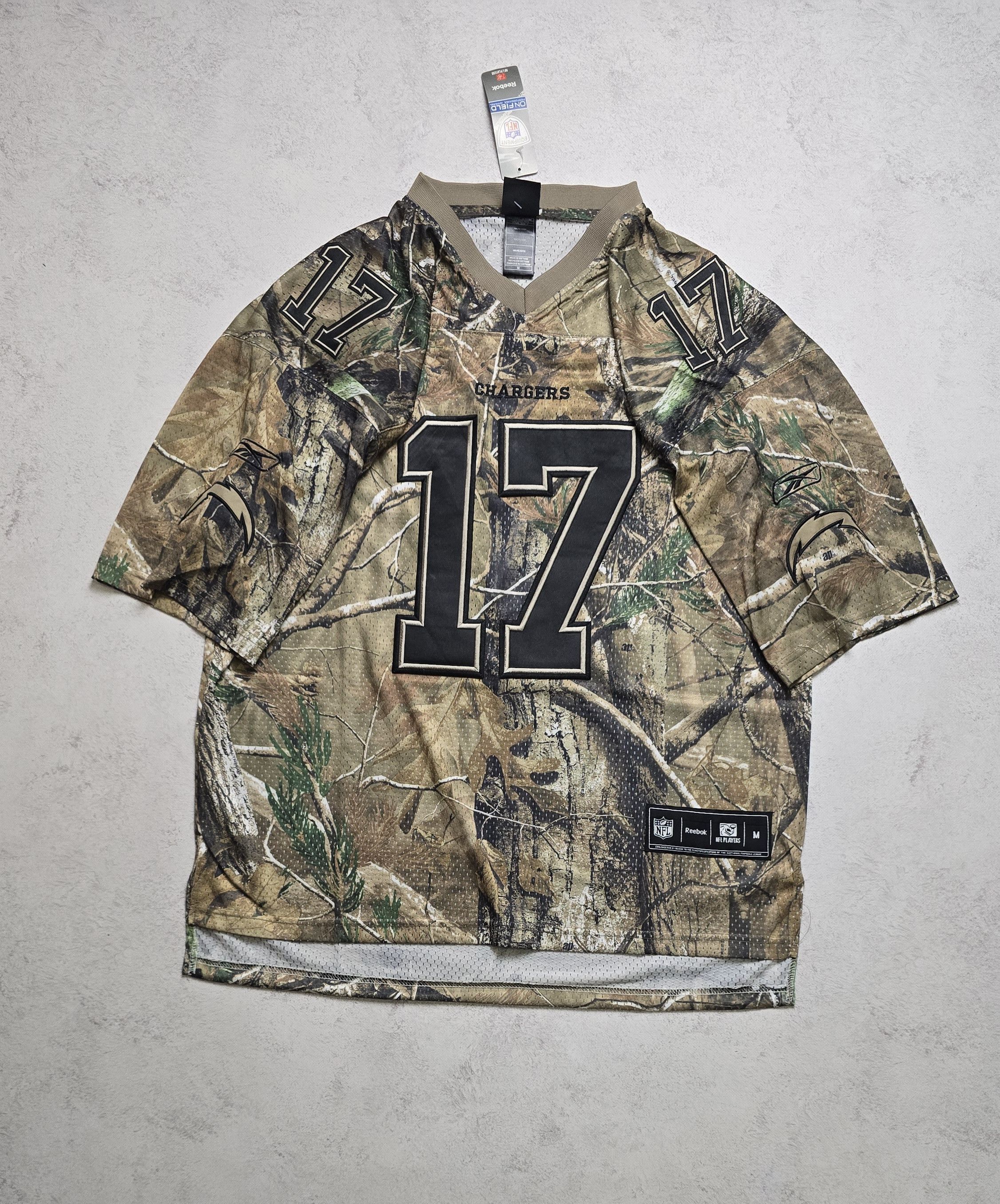 Reebok NFL Philip Rivers San Diego Chargers Realtree Camo Jersey Size US M / EU 48-50 / 2 - 2 Thumbnail