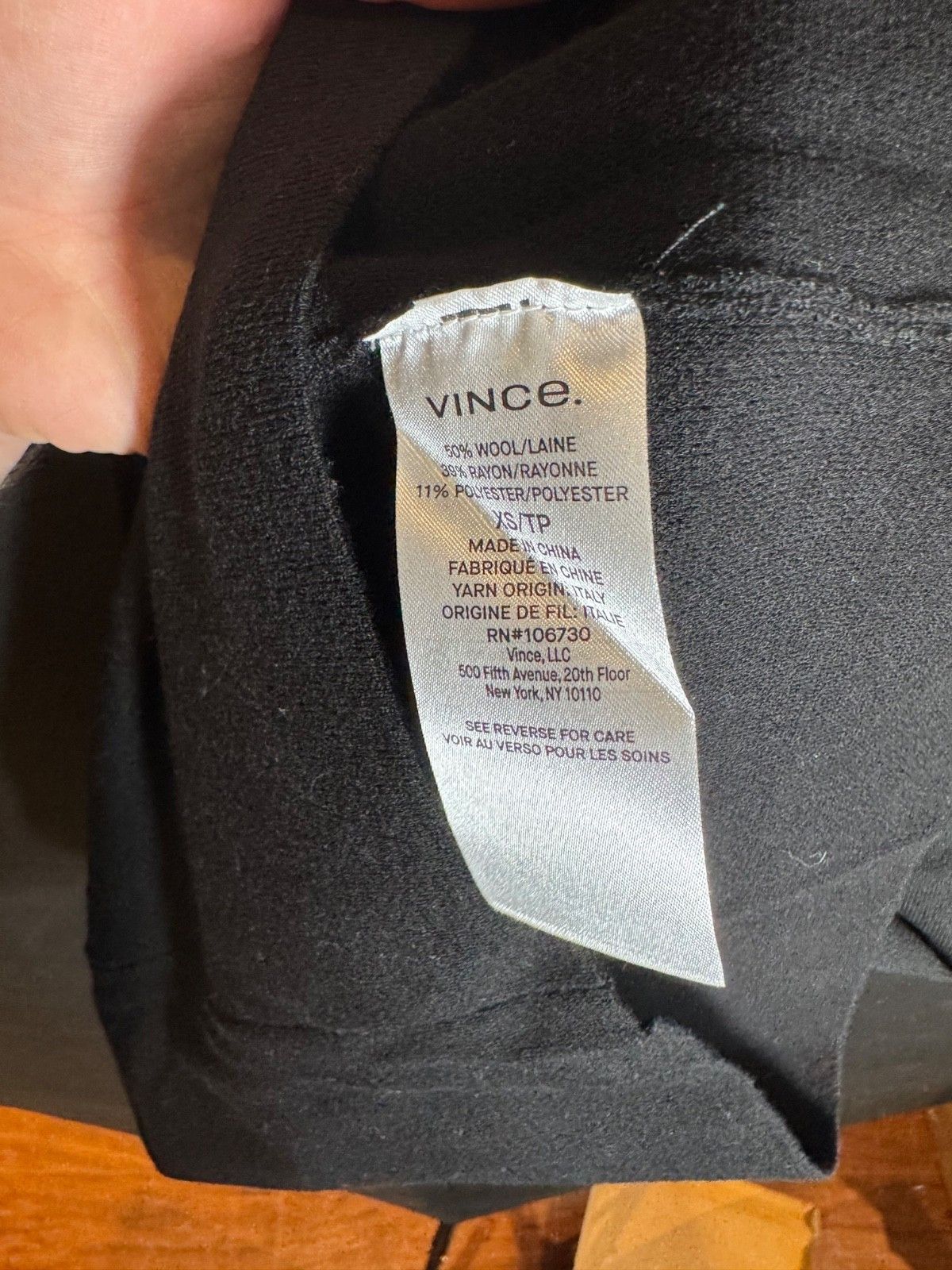 Vince Vince Women's Tank Dress Black Size XS NWOT Size XS / US 0-2 / IT 36-38 - 5 Thumbnail