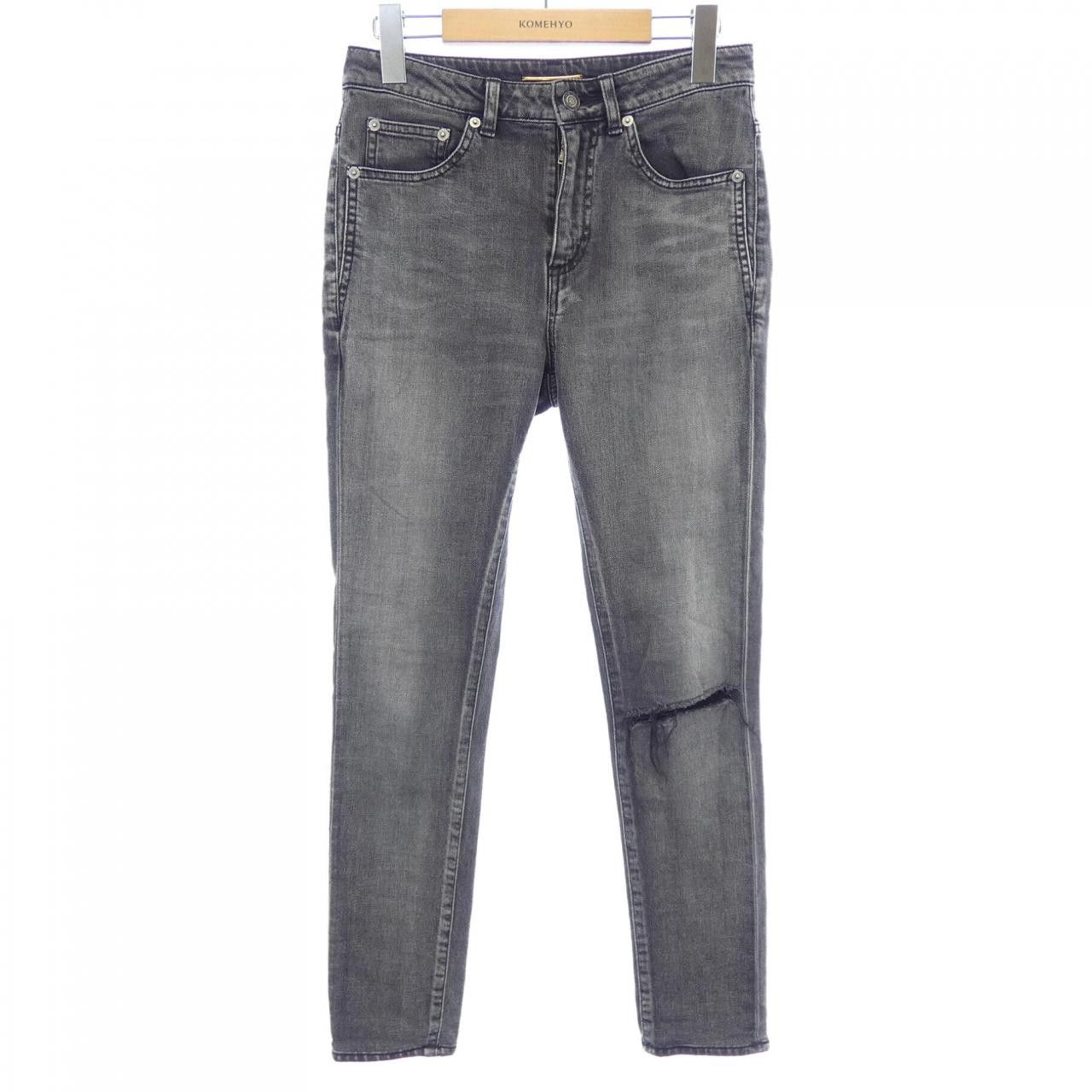 Yves Saint Laurent Yves Saint Laurent Saint Laurent Jeans Textile Jeans 602798 DUTY FREE for USA Size ONE SIZE - 1 Thumbnail