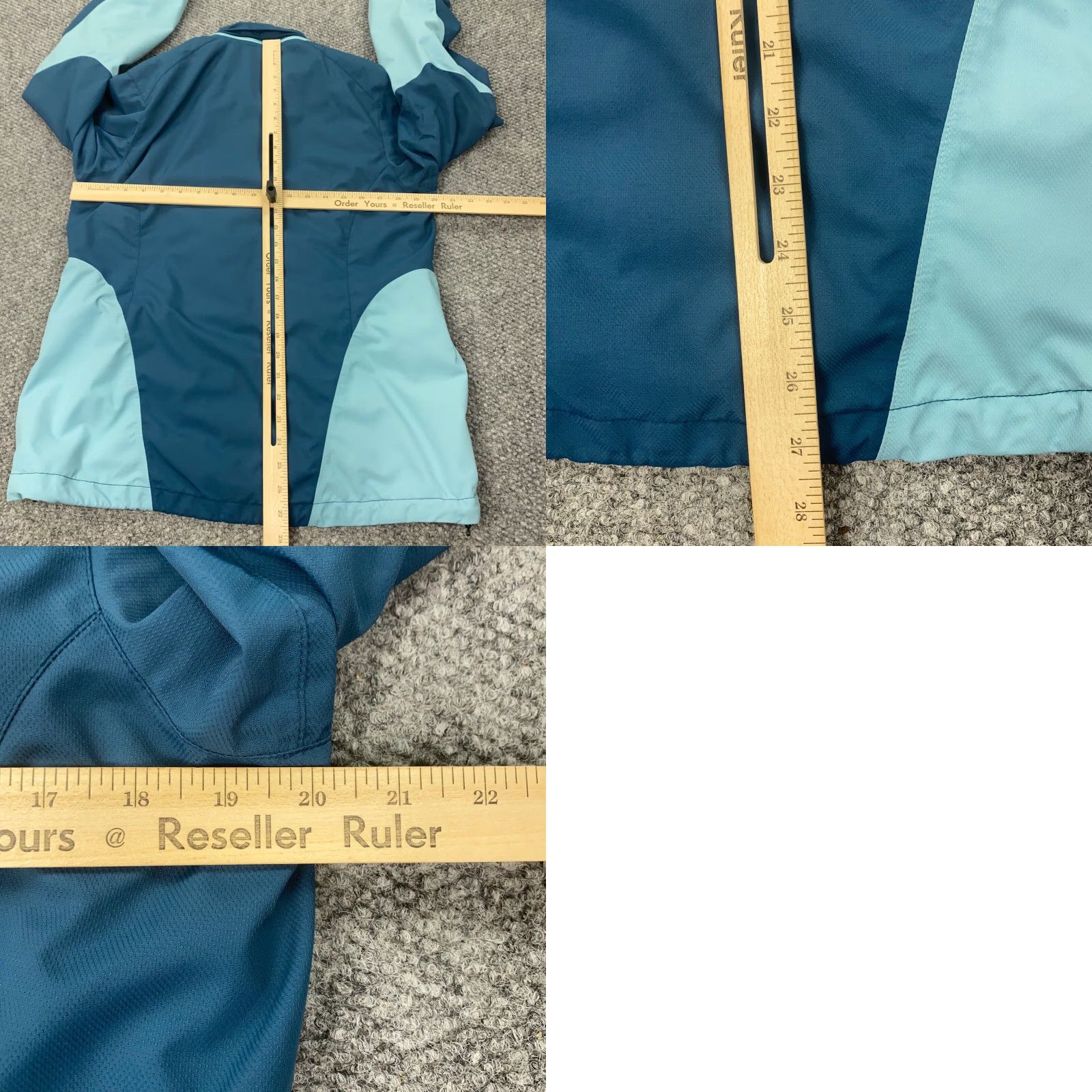 Vintage REI Jacket Womens Medium Blue E1 Elements Winter Coat Fleece Lined Inter Pockets Full Zip Lined Pockets Plaid Casual Travel Size M / US 6-8 / IT 42-44 - 8 Thumbnail