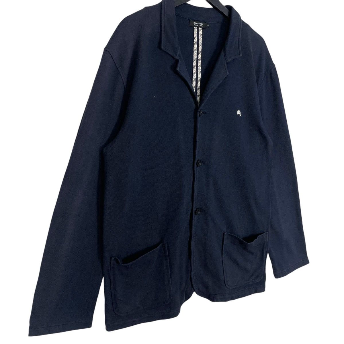 Burberry Vintage Burberry Black Label Jacket Navy Blue Button Up Size US M / EU 48-50 / 2 - 2 Thumbnail