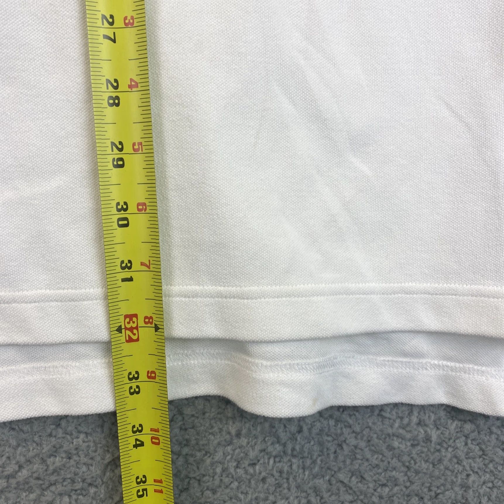 Adidas adidas Men Polo Shirt Short Sleeve Button 2XL White / 68-33 Regular Logo All Seasons Casual Blended Fabric 100% Polyester Size US XXL / EU 58 / 5 - 7 Thumbnail