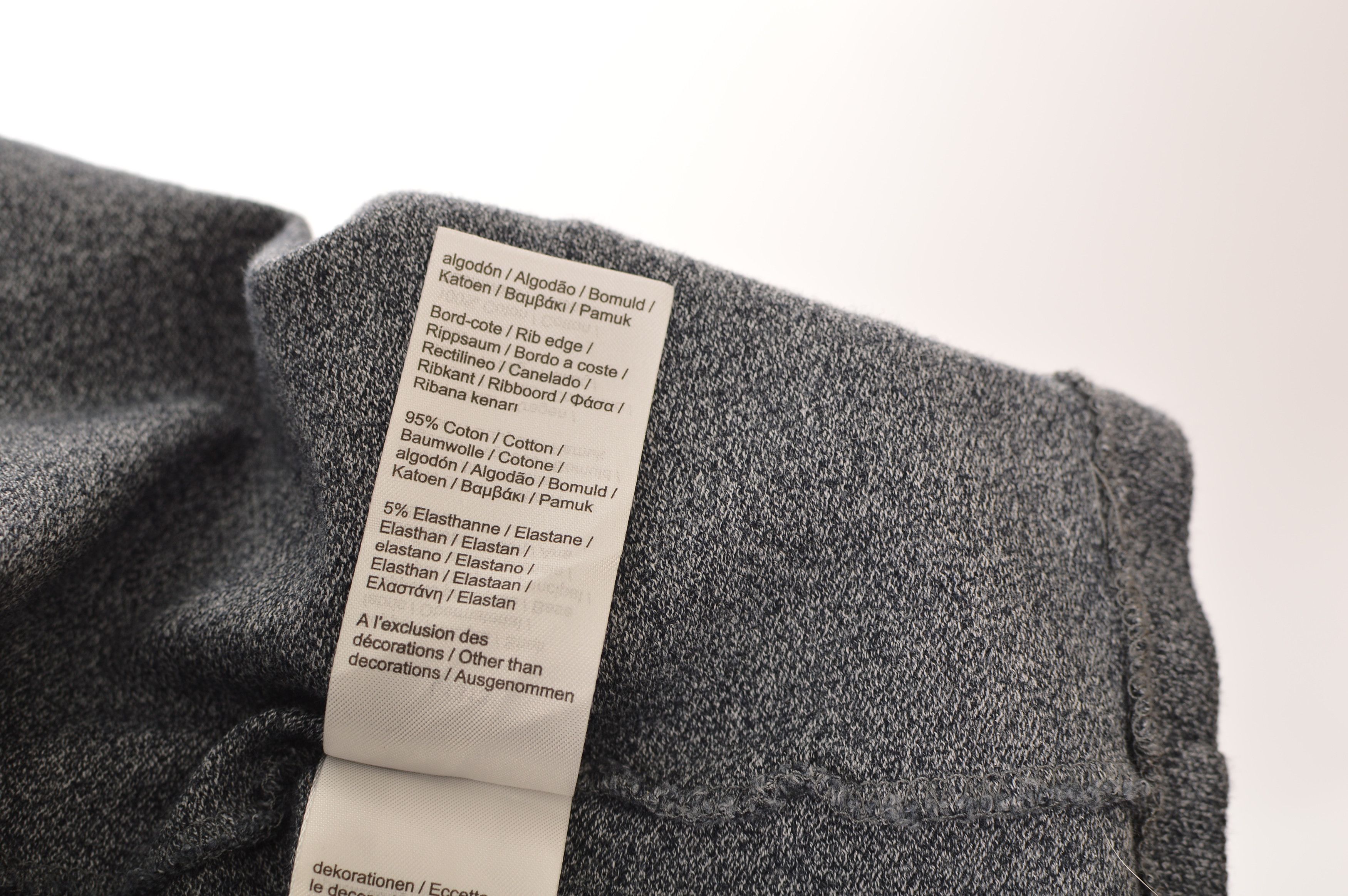 Lacoste Lacoste L1313 Classic Fit Long Sleeve Gray/Blue Polo Shirt Size US XXL / EU 58 / 5 - 7 Thumbnail