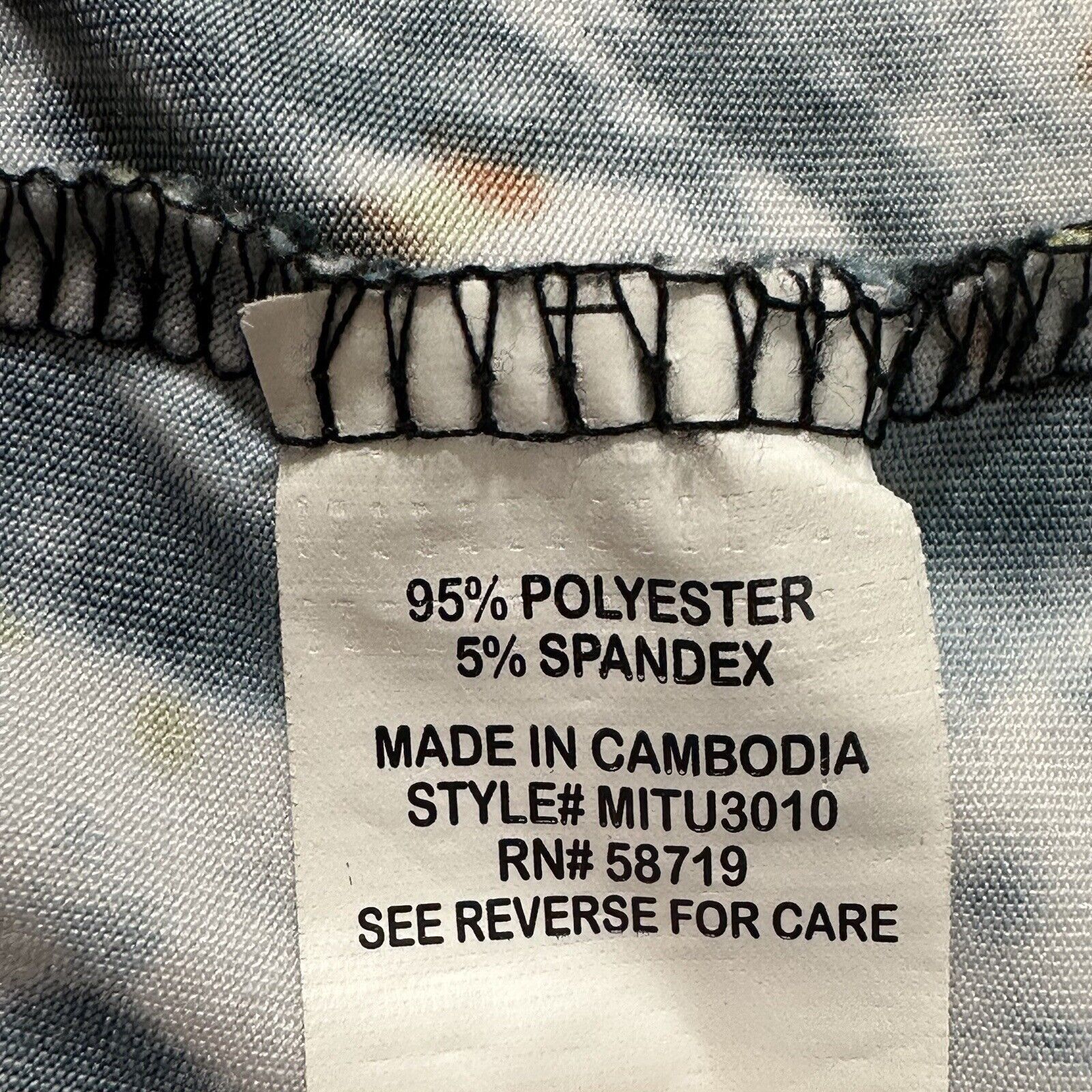 Other Notations Medium Blouse Blue Teal White Pullover Wrap Top Size M / US 6-8 / IT 42-44 - 4 Thumbnail