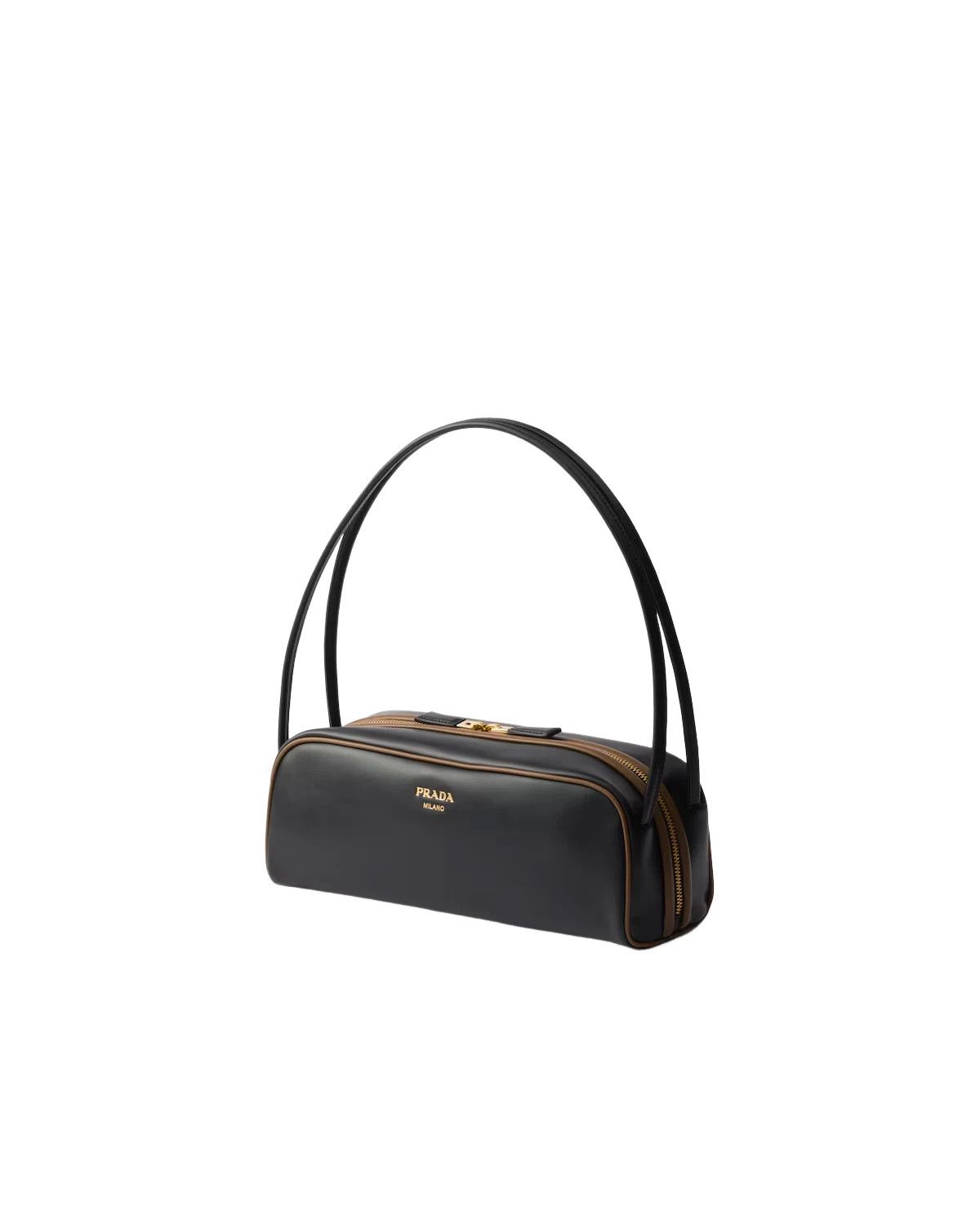 Prada PRADA Swing Blk/Haz Lthr Shoulder Bag New/Auth Size ONE SIZE - 2 Thumbnail