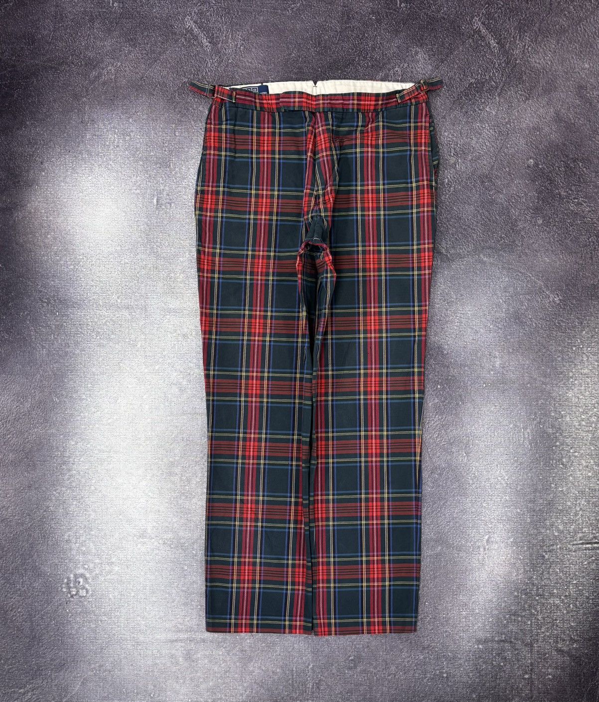 Polo Ralph Lauren Vintage Polo Ralph Lauren Men’s Tartan Plaid Pants Trousers Size US 38 / EU 54 - 1 Thumbnail