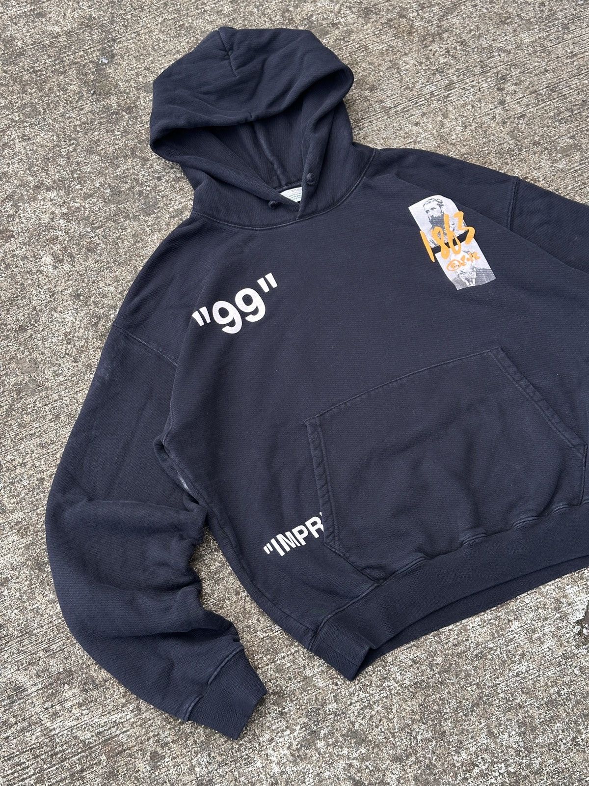 Off-White Off White impressionism 1863 Hoodie Size US L / EU 52-54 / 3 - 5 Thumbnail