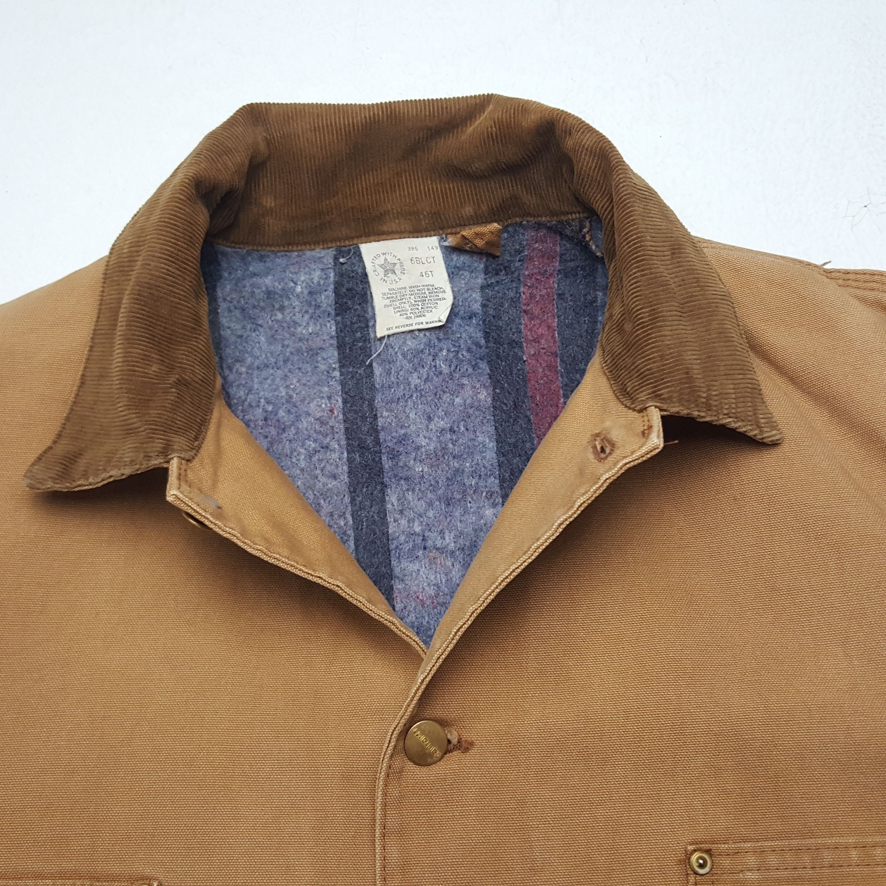 Carhartt × Vintage Vintage Carhartt Michigan Duck Jacket Size US XXL / EU 58 / 5 - 4 Thumbnail
