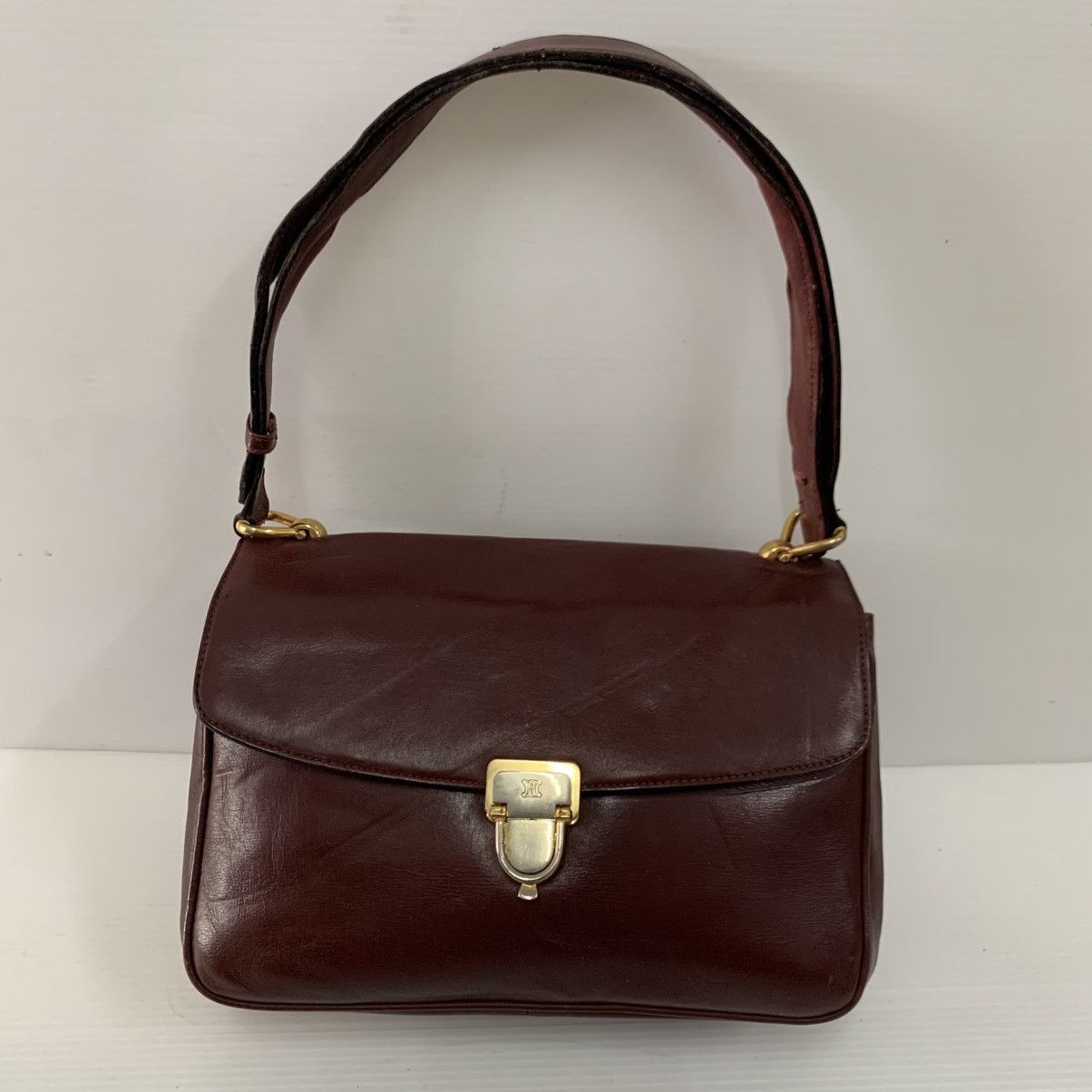 Celine Celine Box Vintage Leather Handbag Size ONE SIZE - 1 Thumbnail