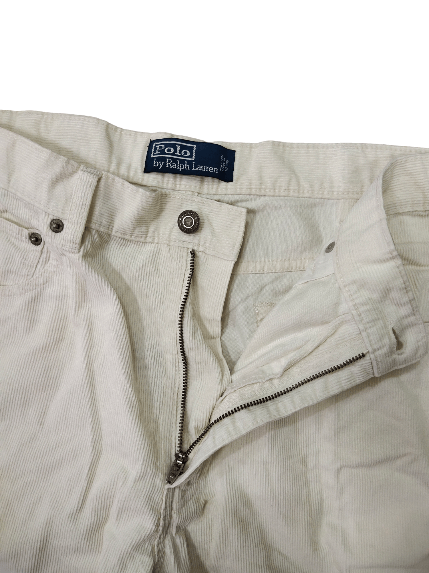 Polo Ralph Lauren × Vintage Wide Leg 🔥 Polo Ralph Lauren White Pant Size US 36 / EU 52 - 8 Thumbnail