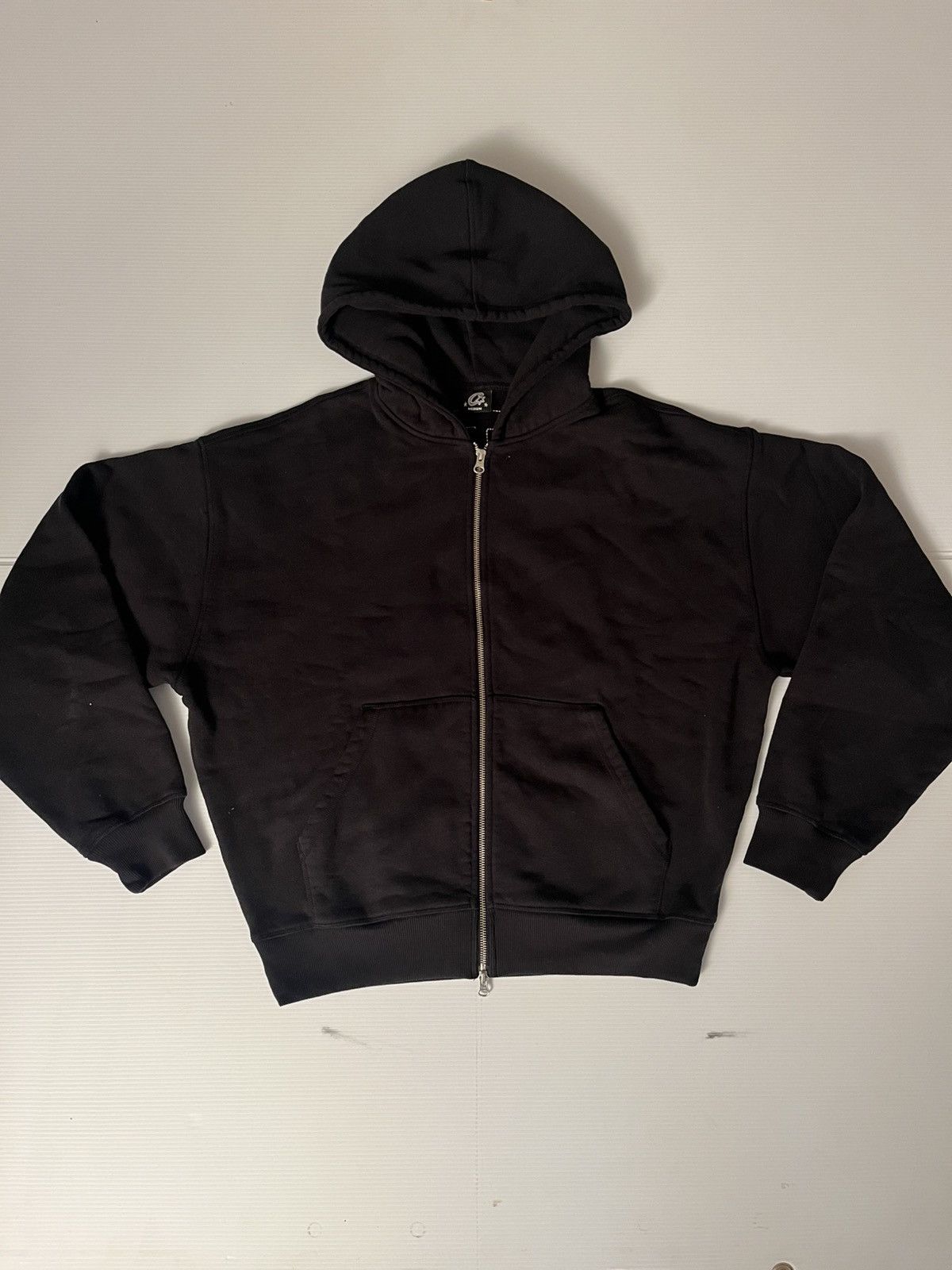 Corteiz Corteiz Lundun Stitch Zip Hoodie Triple Black Size US M / EU 48-50 / 2 - 1 Thumbnail