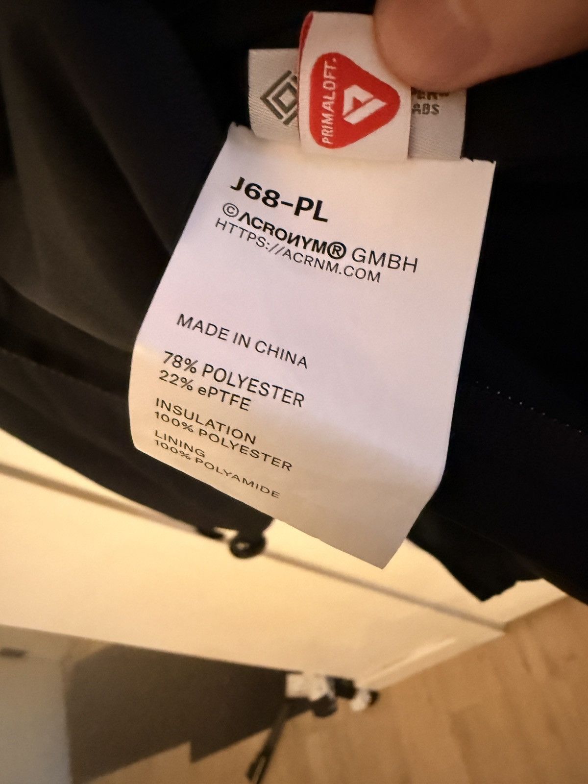 Acronym Acronym J68-PL with hood Size US M / EU 48-50 / 2 - 6 Thumbnail