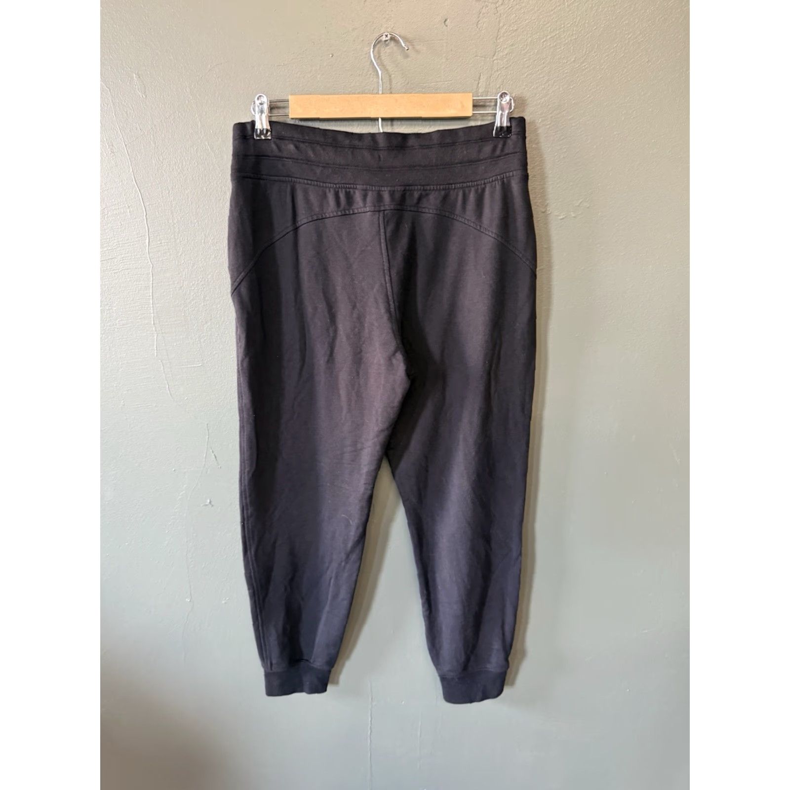 Athleta Athleta Womens Black Sweatpants Jogger Drawstring Pants M Regular Activewear Size 32" / US 10 / IT 46 - 2 Thumbnail