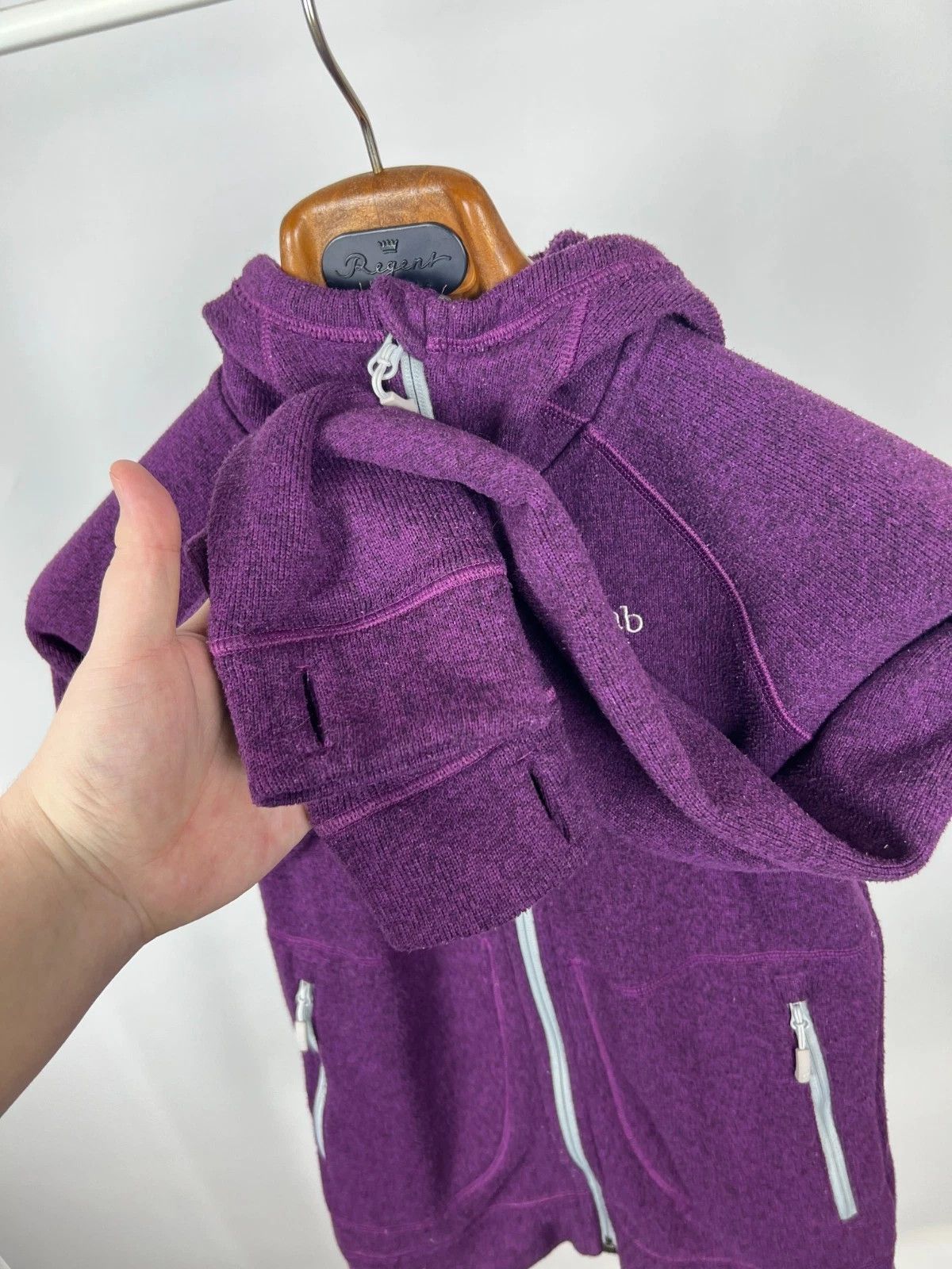 Rab Rab Quest Jacket Fleece Purple Full Zip High Neck Hoodie Size S / US 4 / IT 40 - 2 Thumbnail