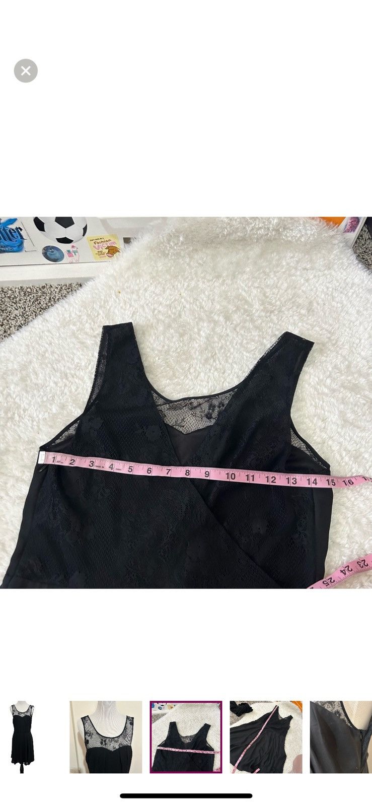 Express Express black cocktail dress size 8 Size M / US 6-8 / IT 42-44 - 3 Thumbnail