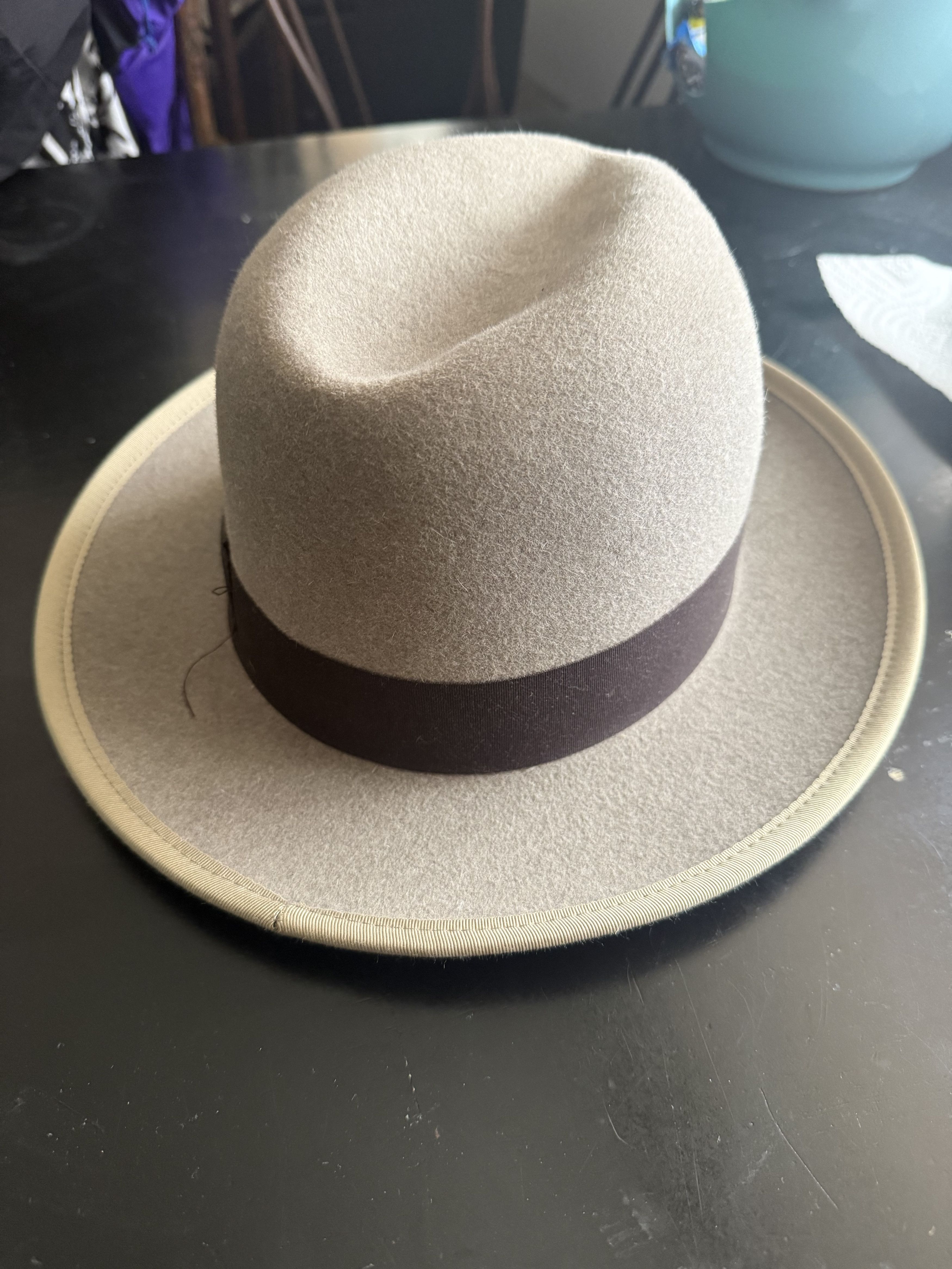 Other Superduper Ootimo Legacy Fedora - Rabbit Fur Felt Size ONE SIZE - 2 Thumbnail