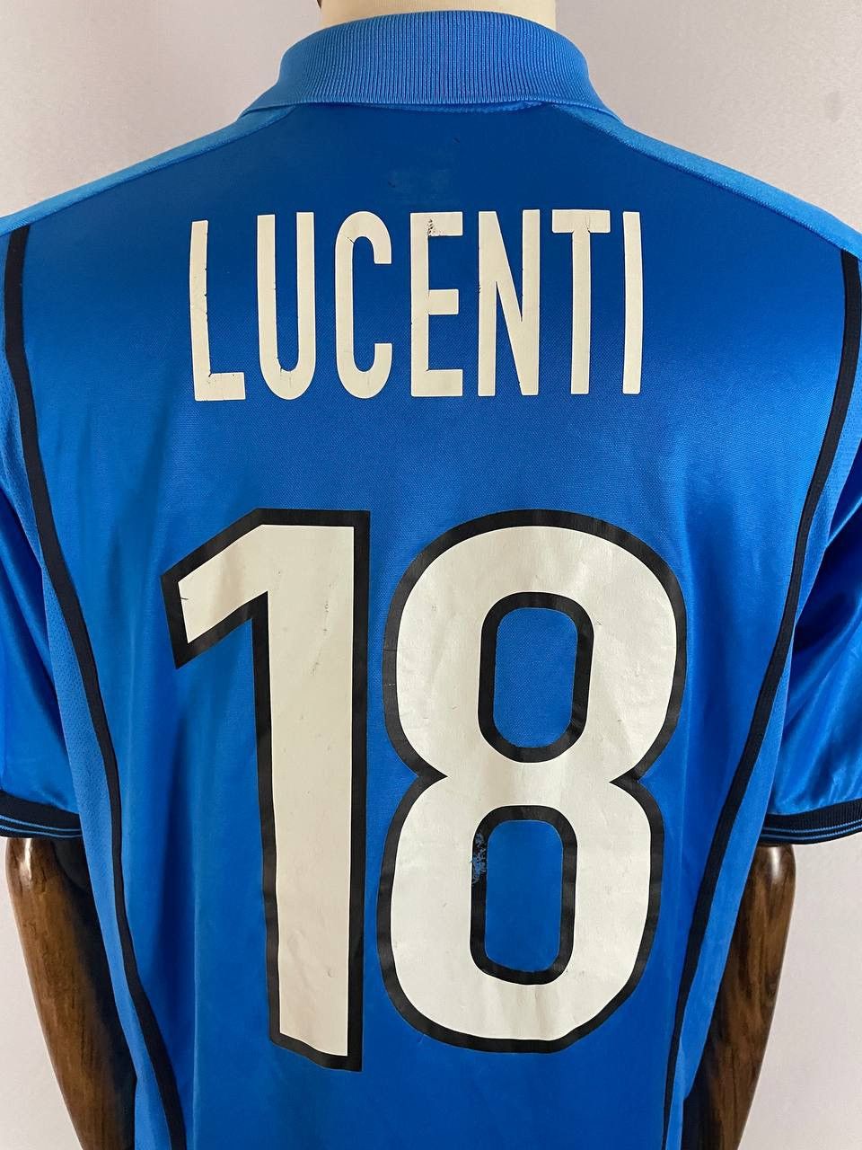 Nike Nike FC Napoli 18 Lucenti Vintage Soccer Jersey Tee T Shirt Size US L / EU 52-54 / 3 - 19 Thumbnail