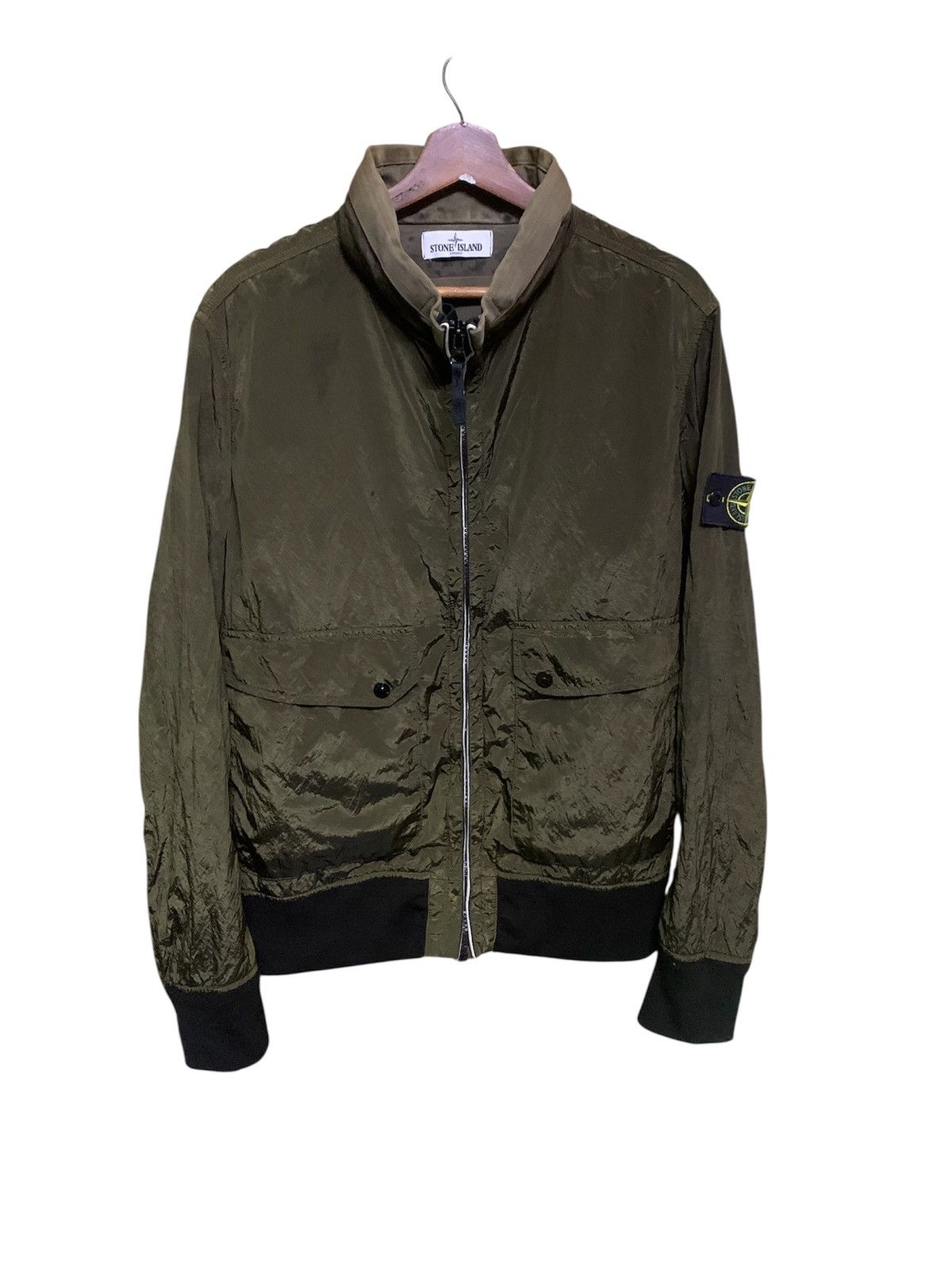 Stone Island STONE ISLAND NYLON METAL JACKET HOODIE Size US L / EU 52-54 / 3 - 1 Thumbnail