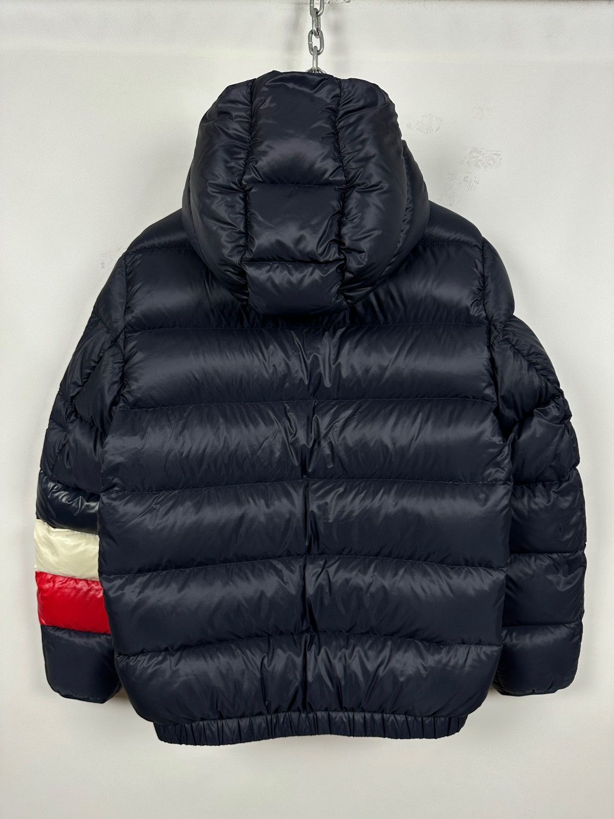 Moncler Moncler Willm Giubbotto Navy Blue Hooded Down Puffer Jacket Size US XL / EU 56 / 4 - 3 Thumbnail