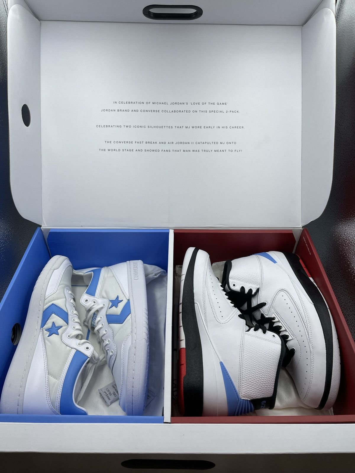 Jordan Brand Jordan X converse THE 2 THAT STARTED IT ALL Size US 10 / EU 43 - 1 Thumbnail