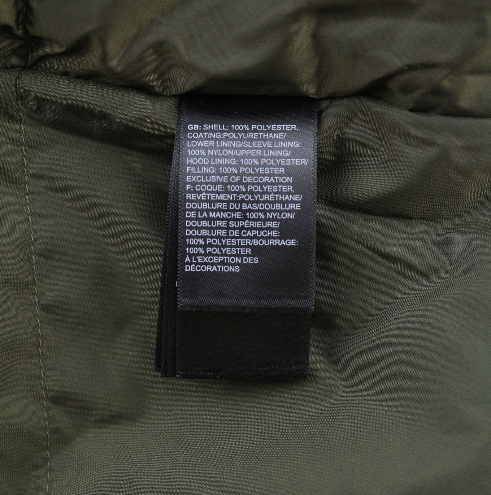 The North Face INLUX XL Hooded Padded Lined Dryvent Green Jacket 79735 Size XL / US 12-14 / IT 48-50 - 9 Thumbnail